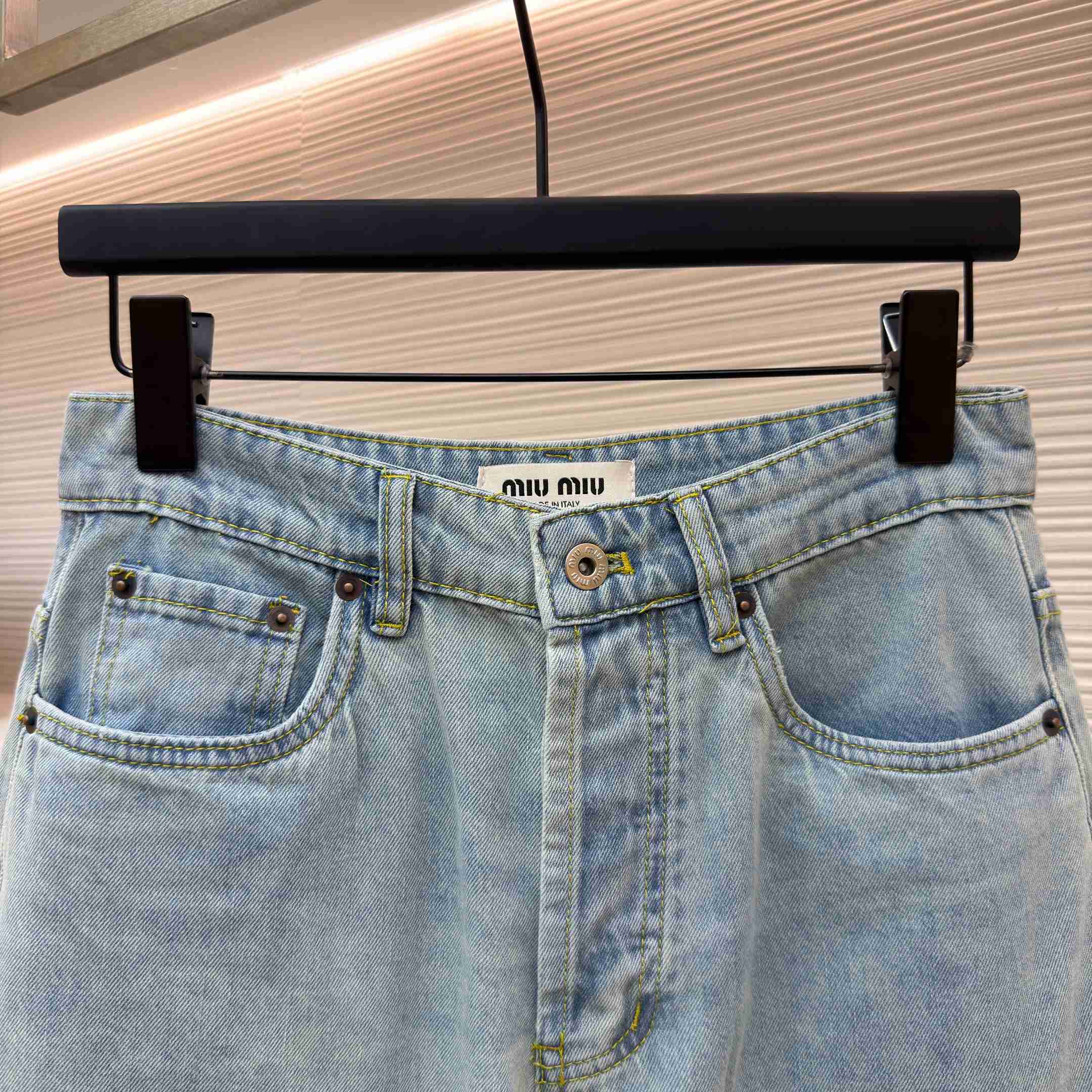 Miu Miu Denim Jeans - FashionPlug