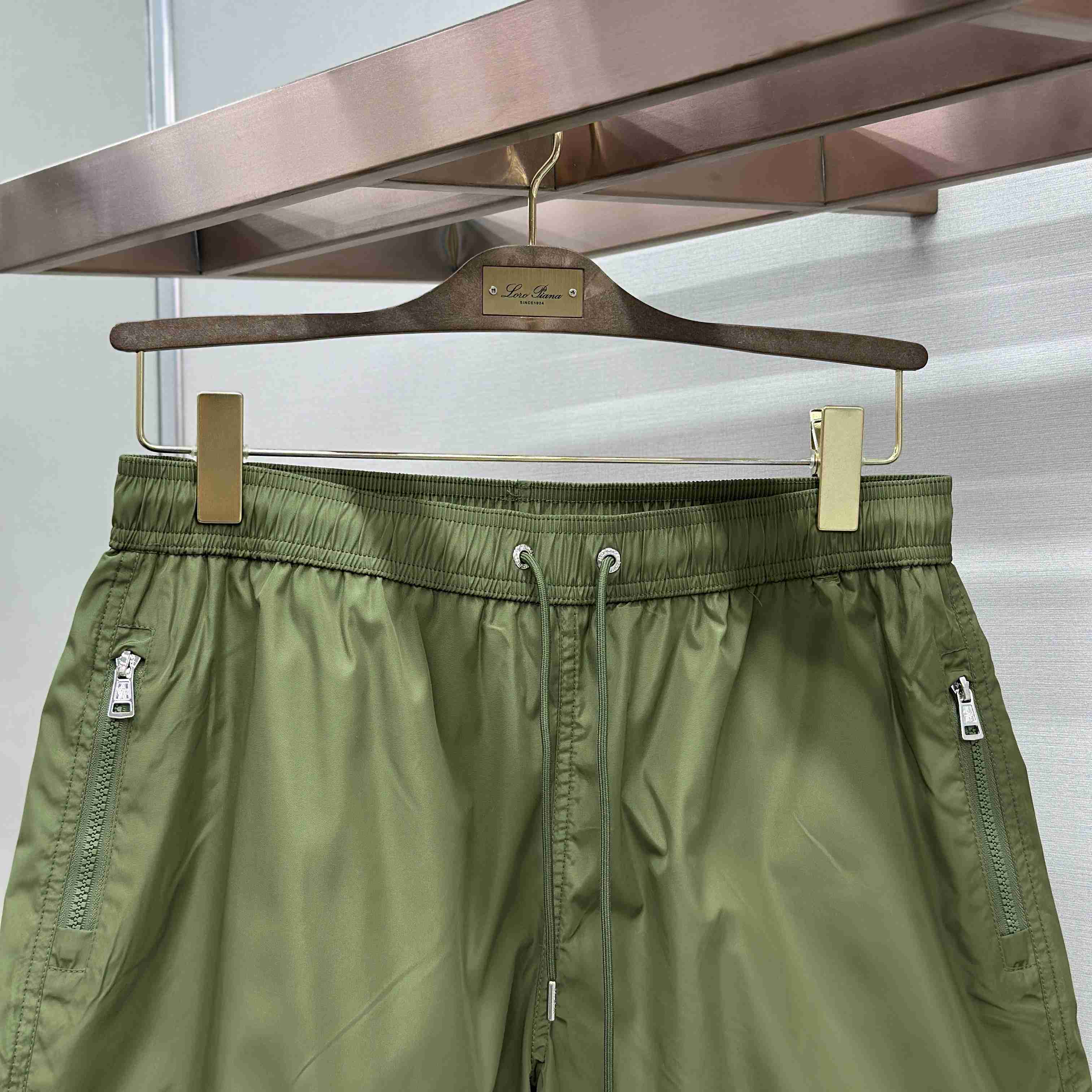 Moncler Logo-Patch Swim Shorts - FashionPlug