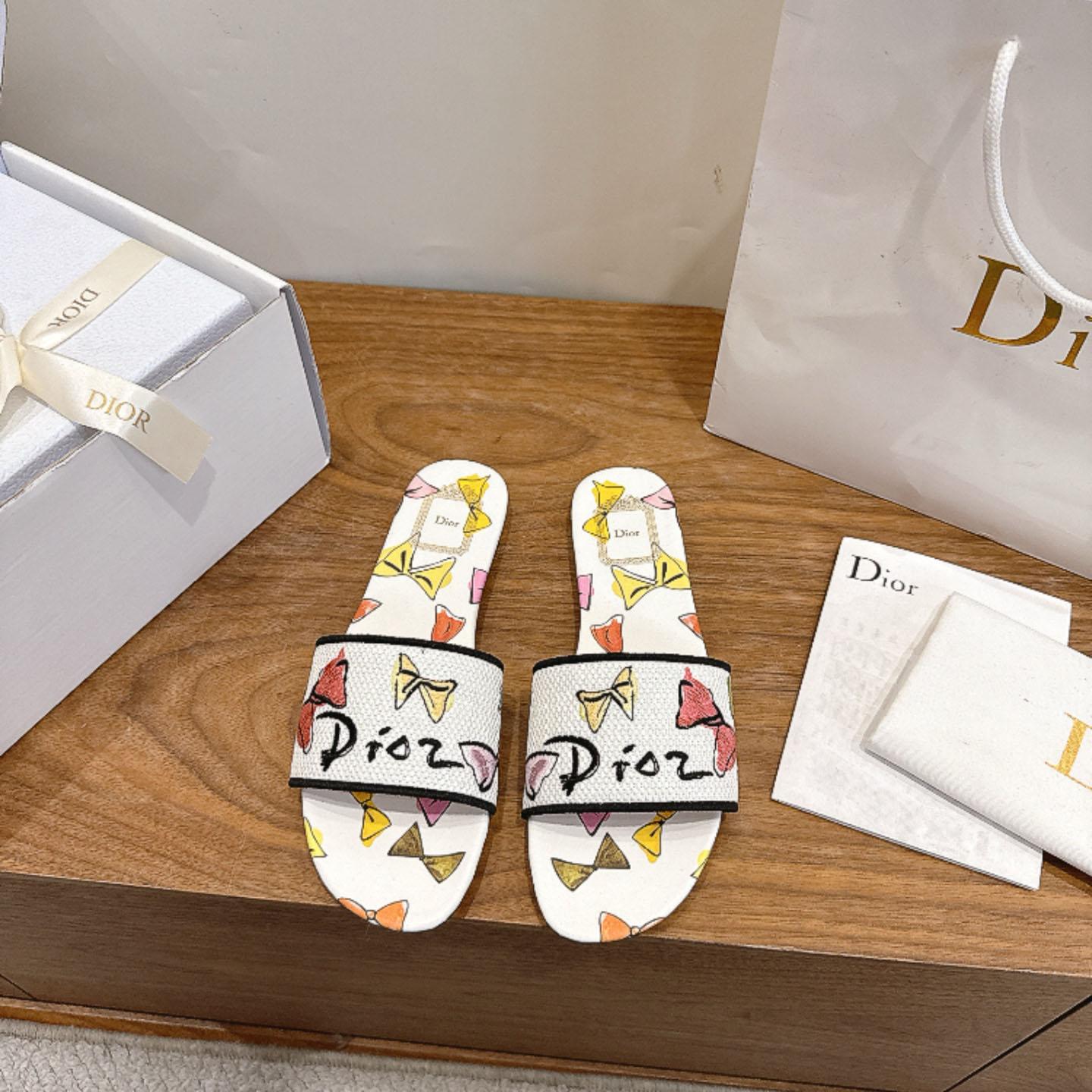 Dior Dioriviera Dway Slide - FashionPlug