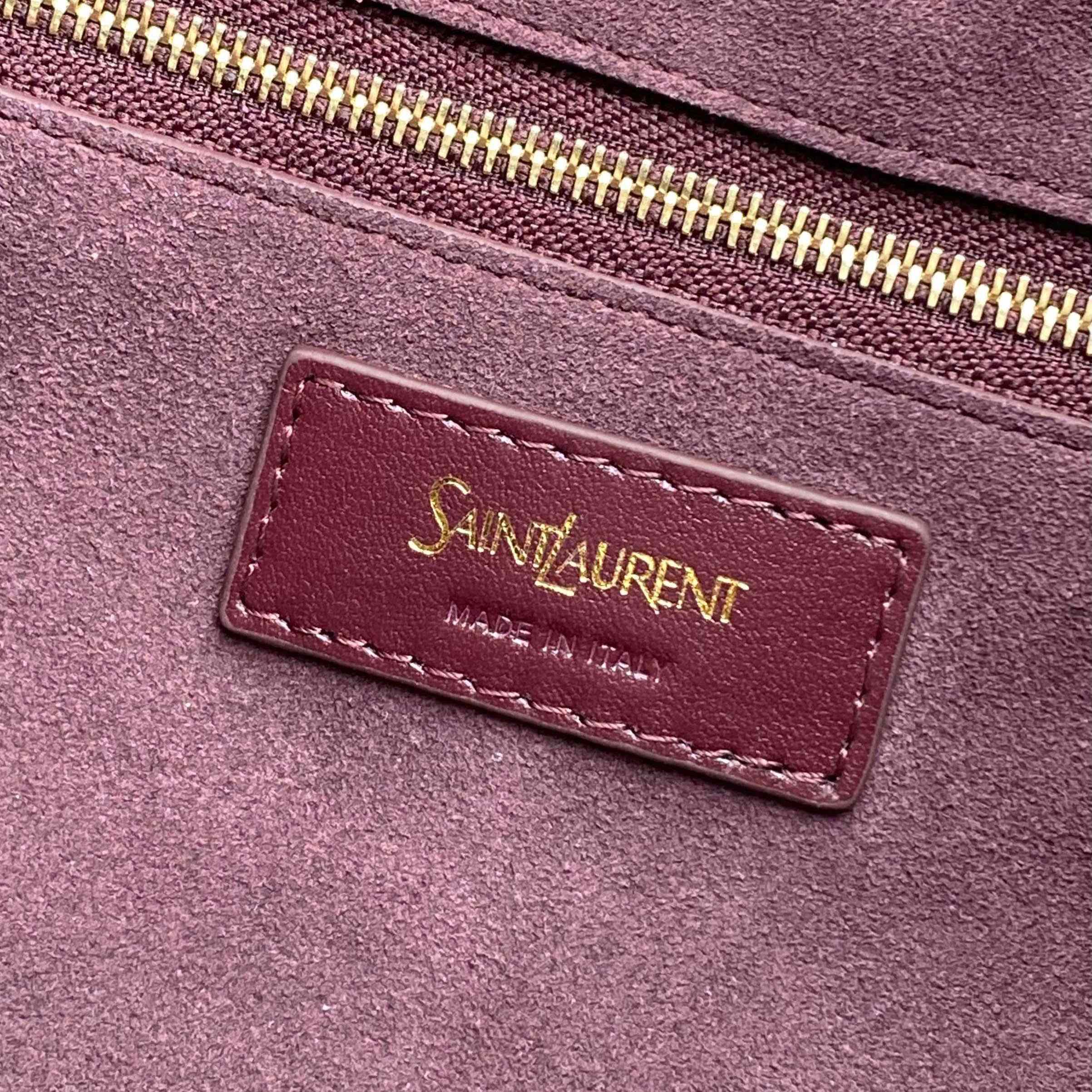 Saint Laurent MOMBASA Medium In Leather - FashionPlug
