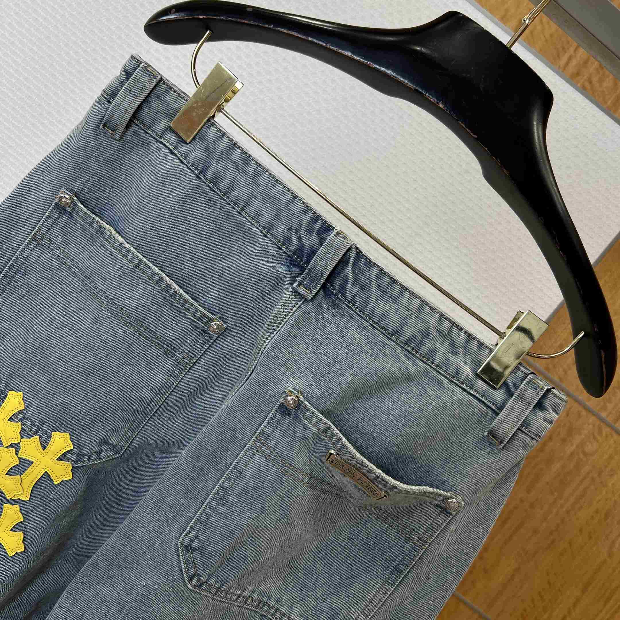Chrome Hearts Denim Shorts - FashionPlug