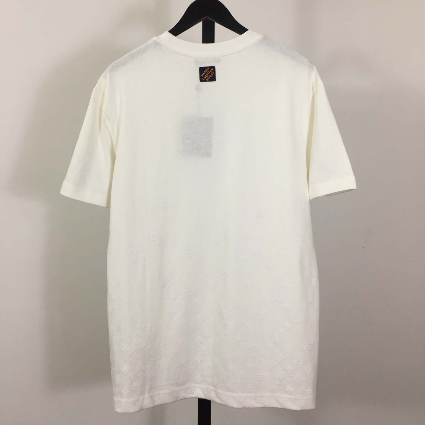 Louis Vuitton Flock Print Monogram Gradient T-Shirt   1AK7LO - FashionPlug