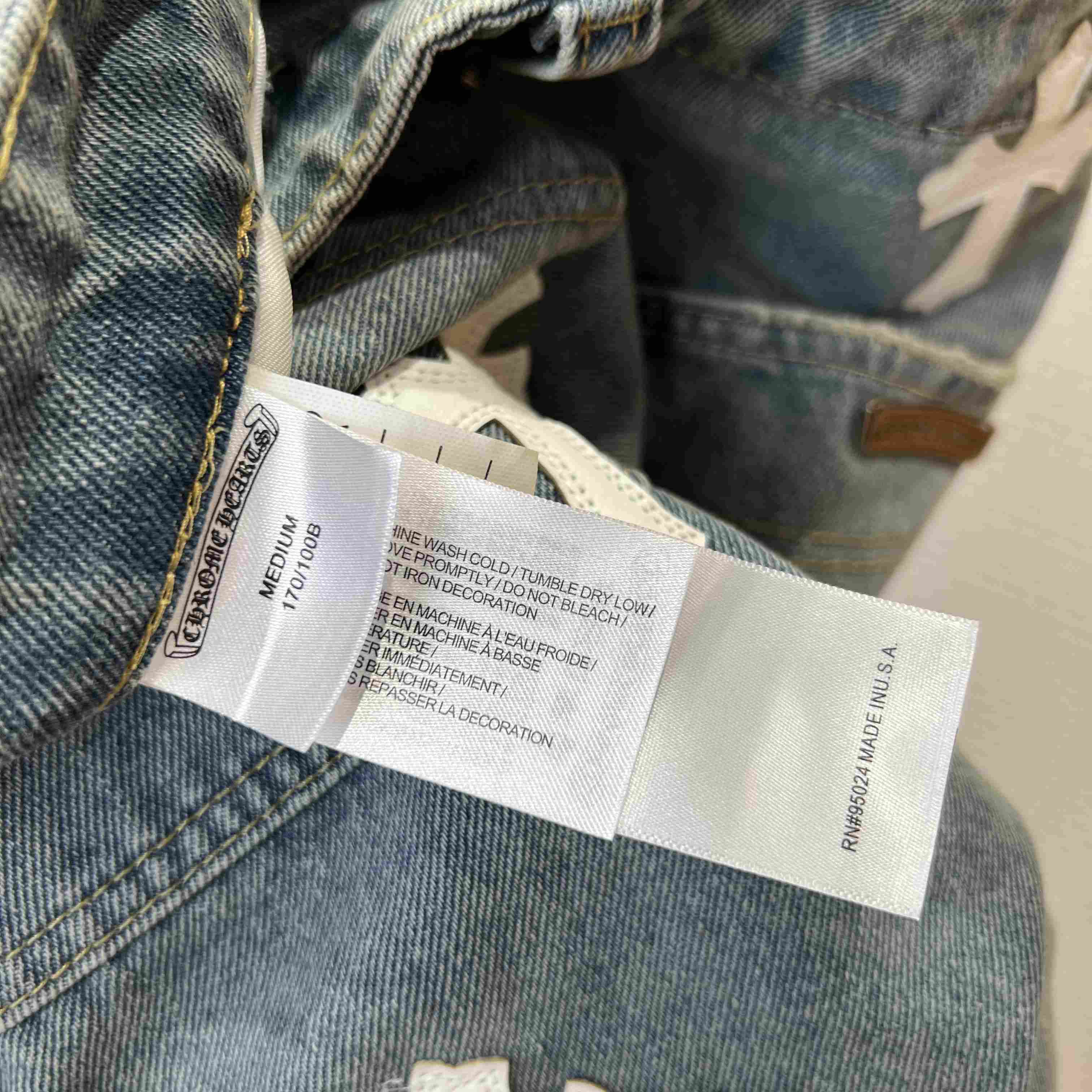 Chrome Hearts Denim Shorts - FashionPlug