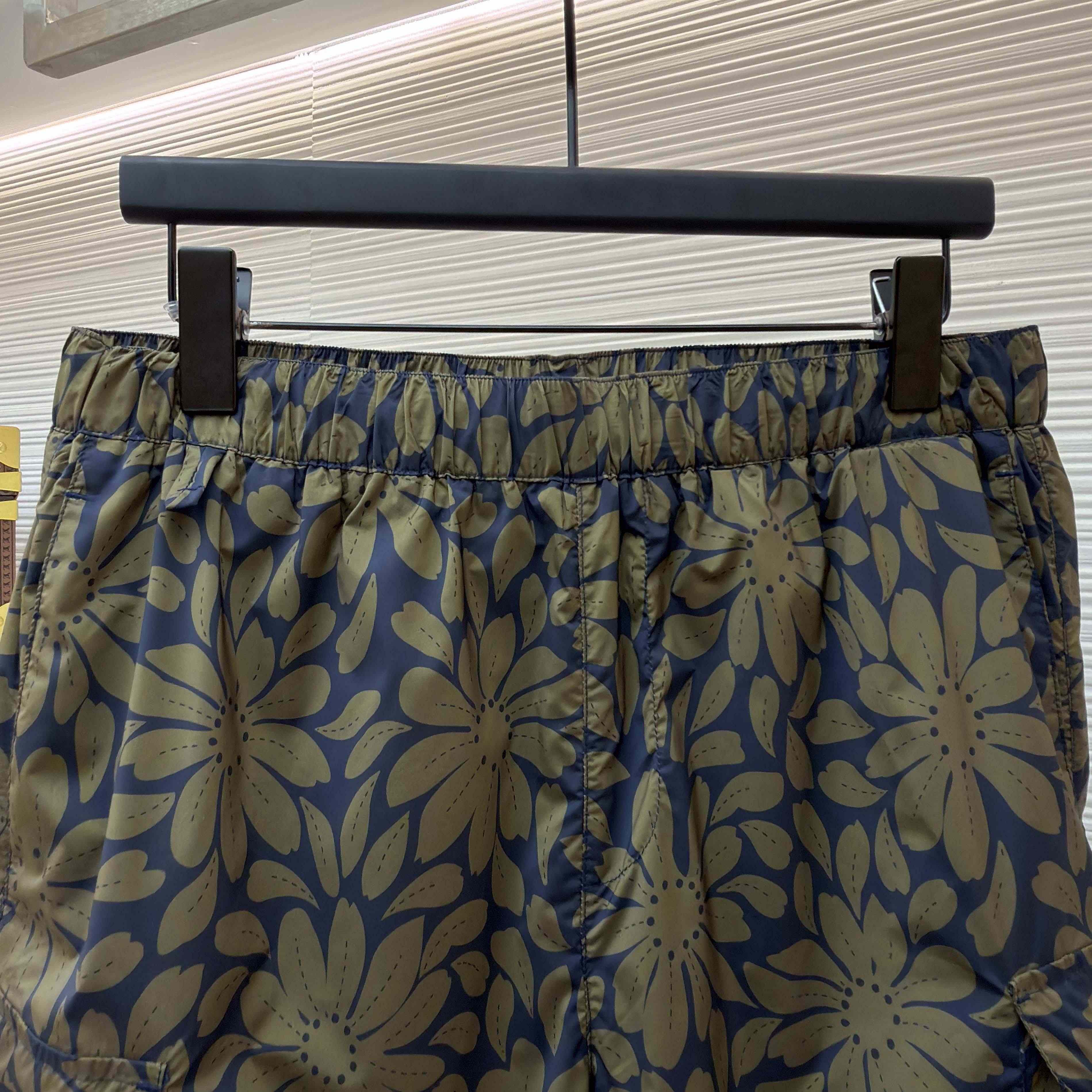 Prada Printed Re-Nylon Swim Trunks - FashionPlug