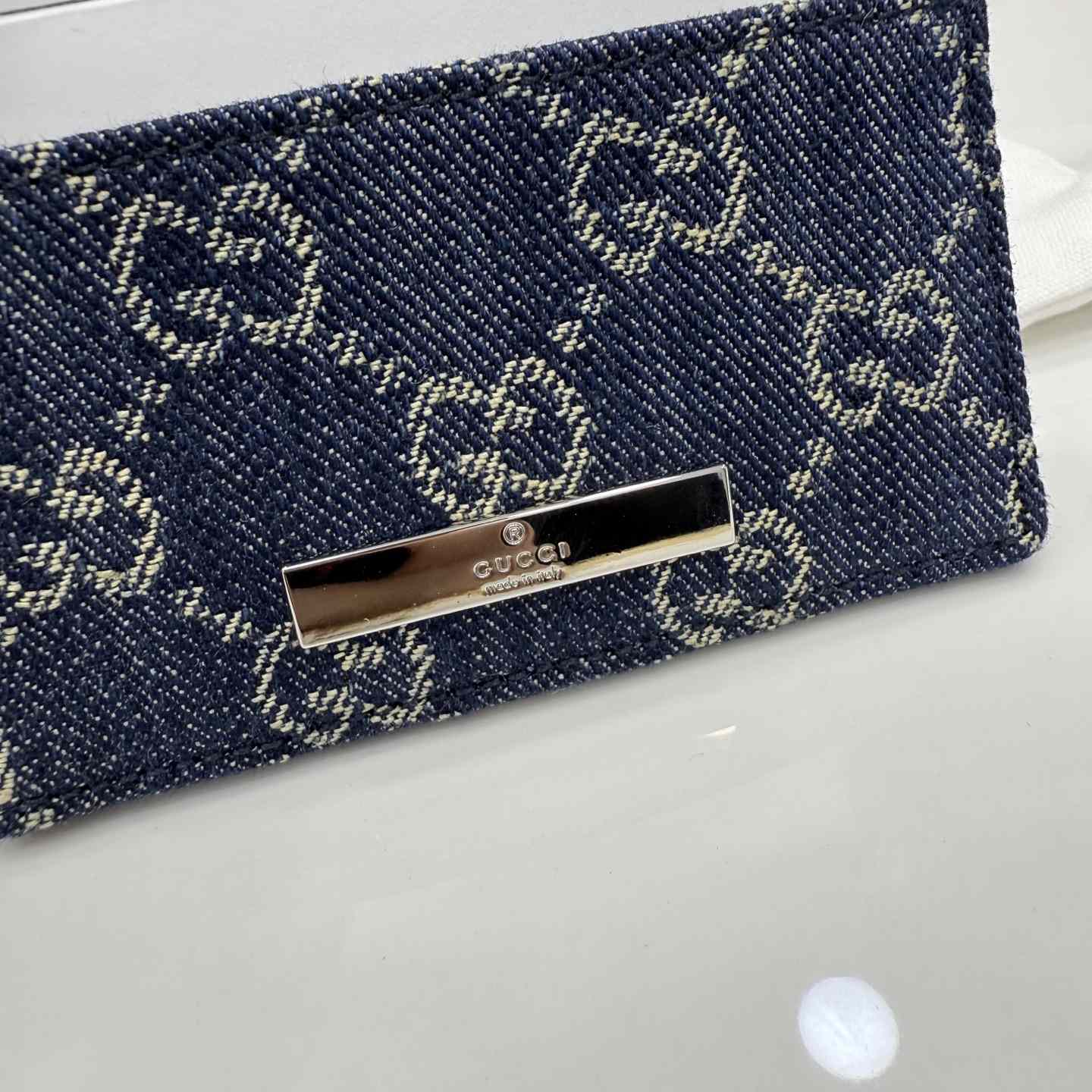 Gucci Card case With Gucci Plaque - FashionPlug