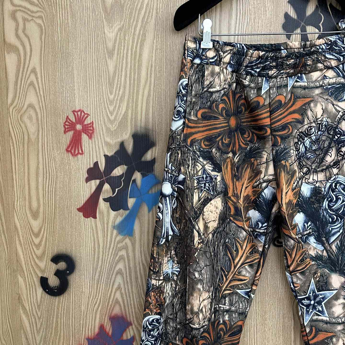 Chrome Hearts X Nocta Realtree Elastic-Waistband Track Pants - FashionPlug