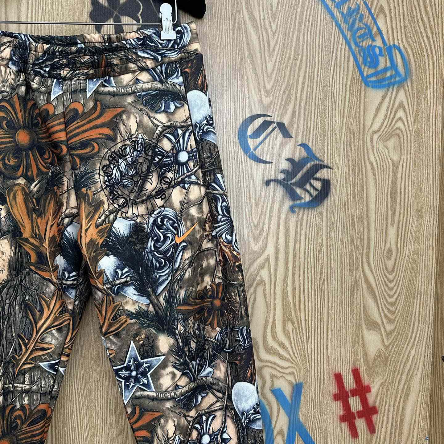 Chrome Hearts X Nocta Realtree Elastic-Waistband Track Pants - FashionPlug