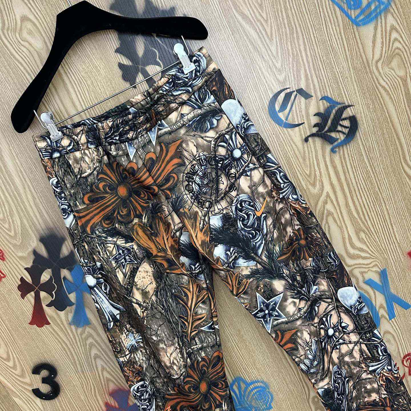 Chrome Hearts X Nocta Realtree Elastic-Waistband Track Pants - FashionPlug