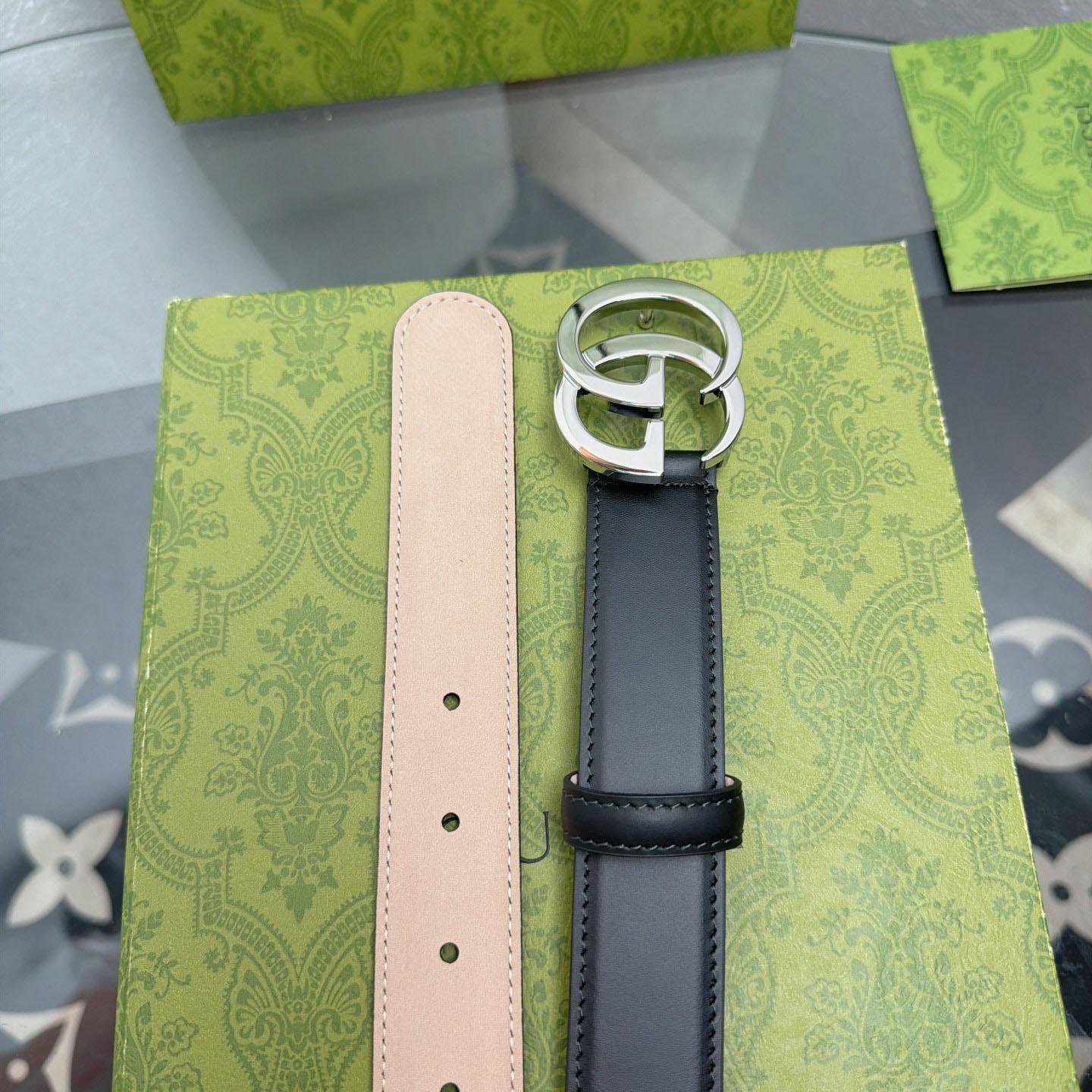 Gucci  Flat Marmont Belt - FashionPlug