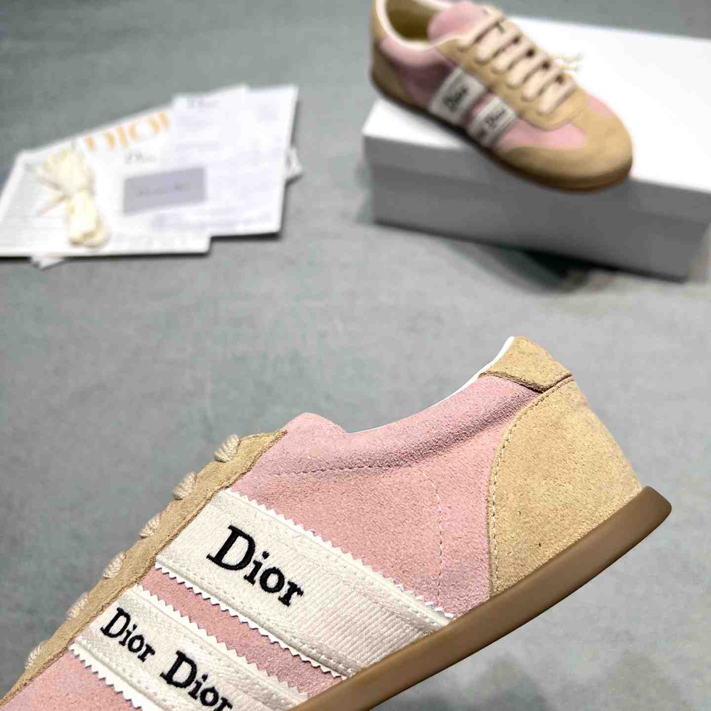 Dior Ribbon Sneaker - FashionPlug