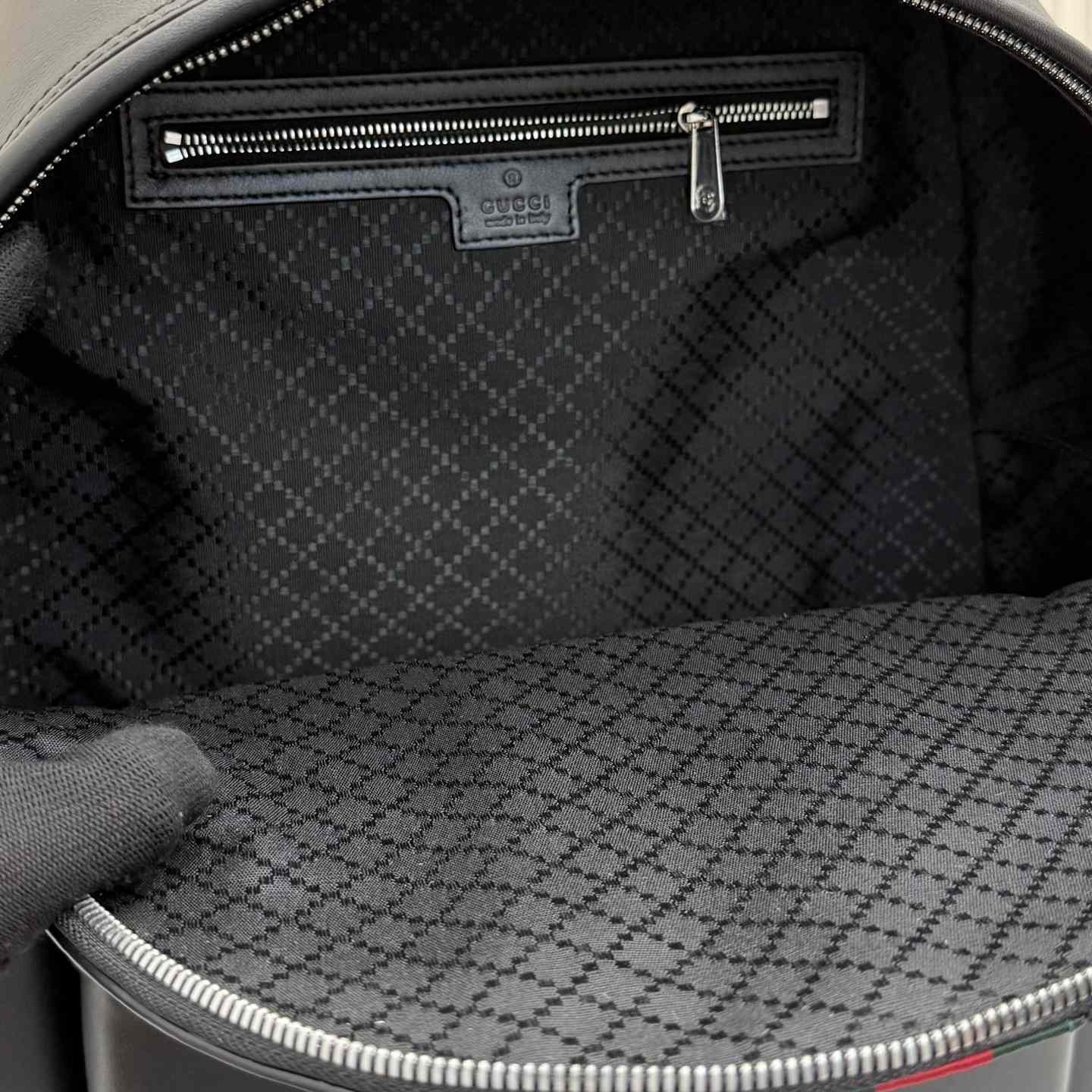 Gucci Web Trademark Large Backpack - FashionPlug