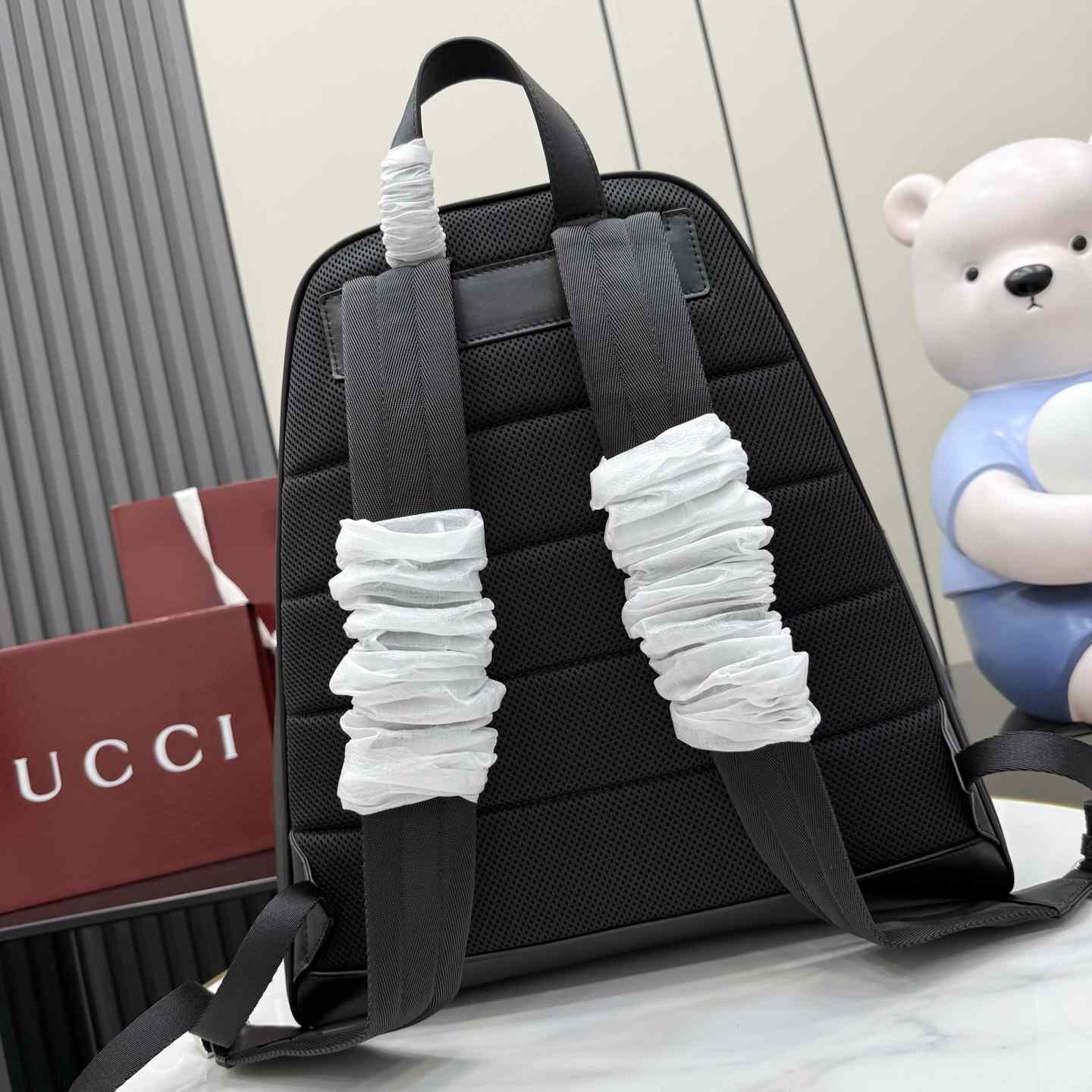 Gucci Web Trademark Large Backpack - FashionPlug
