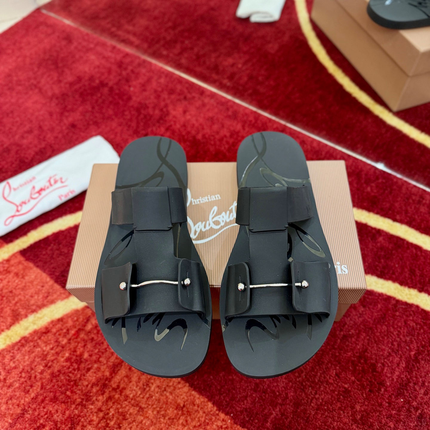 Christian Louboutin Zakouski Mules - FashionPlug