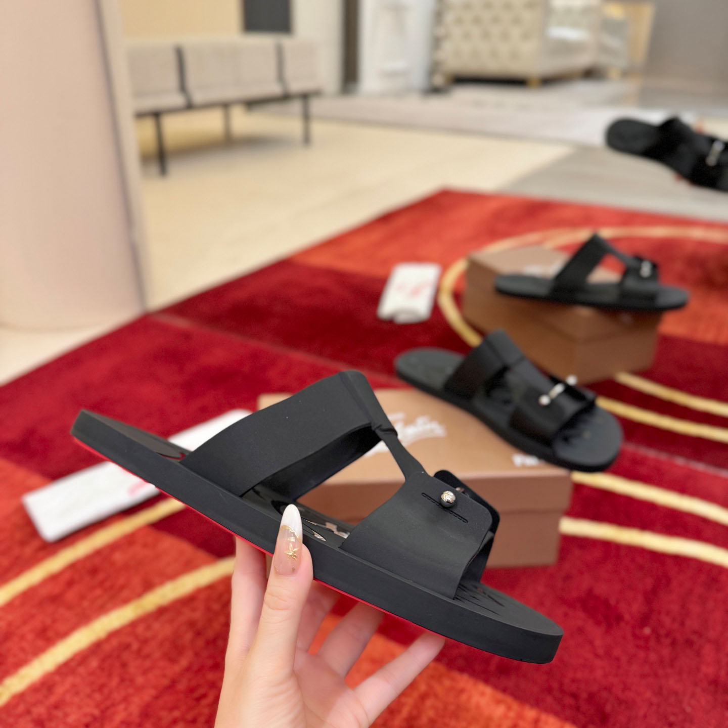 Christian Louboutin Zakouski Mules - FashionPlug