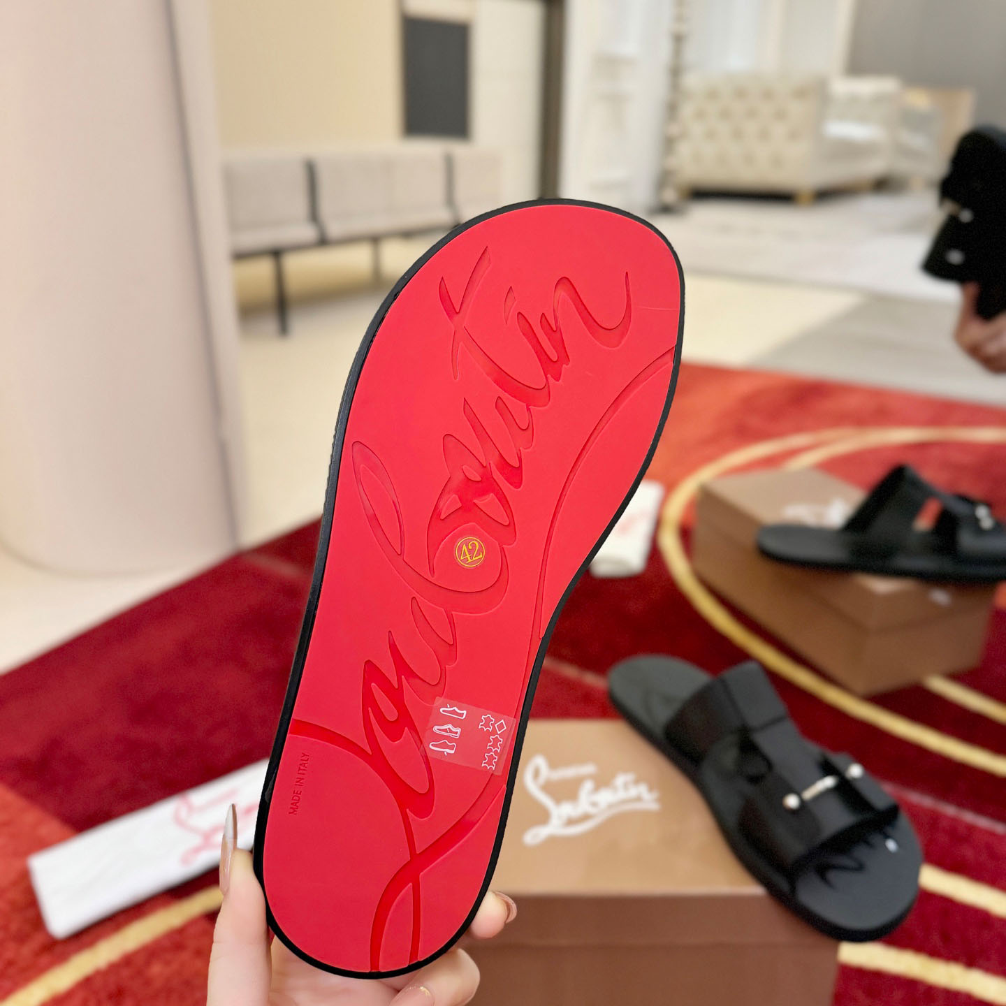 Christian Louboutin Zakouski Mules - FashionPlug