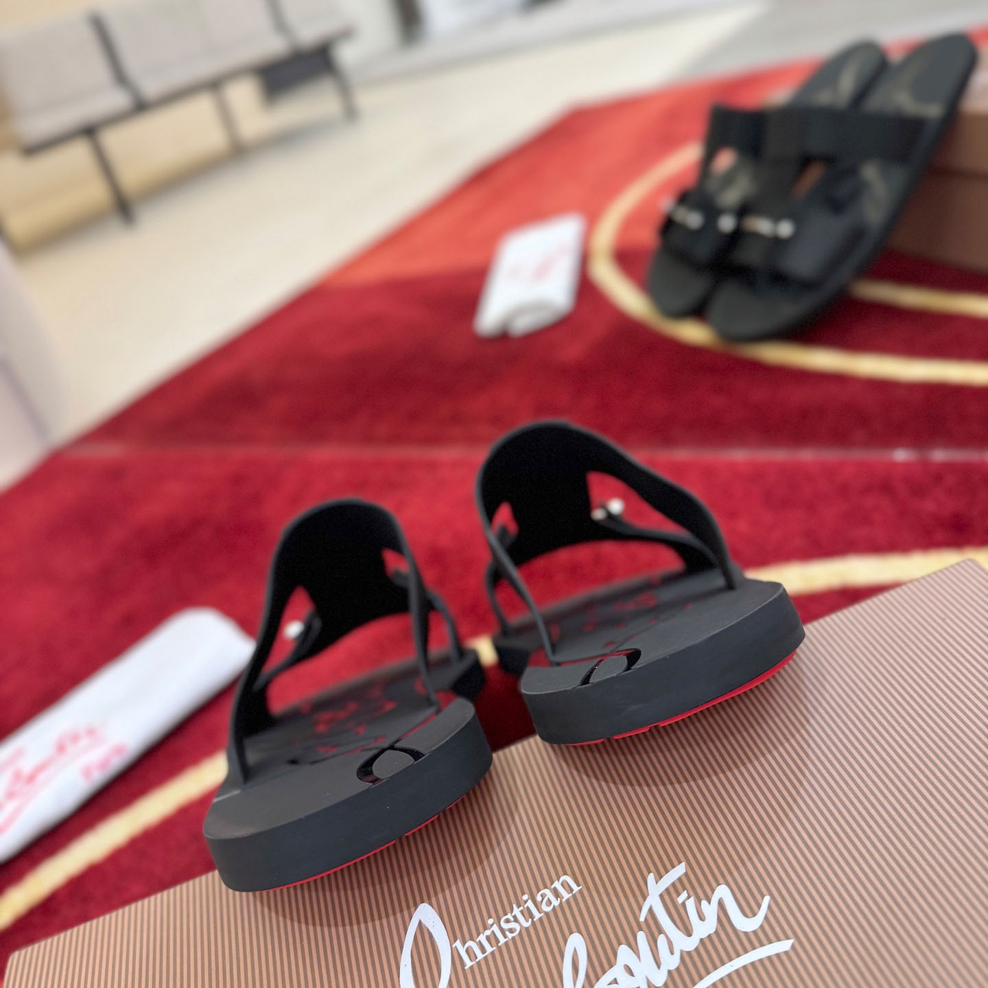 Christian Louboutin Zakouski Mules - FashionPlug
