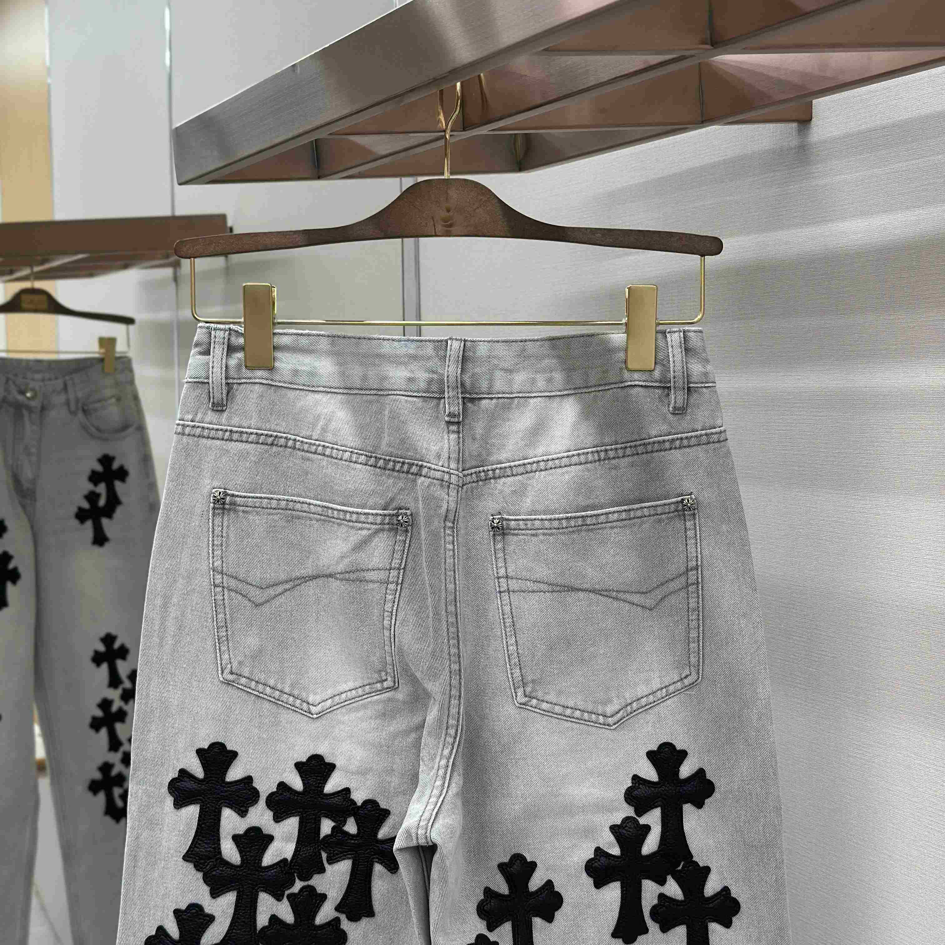 Chrome Hearts Jeans - FashionPlug