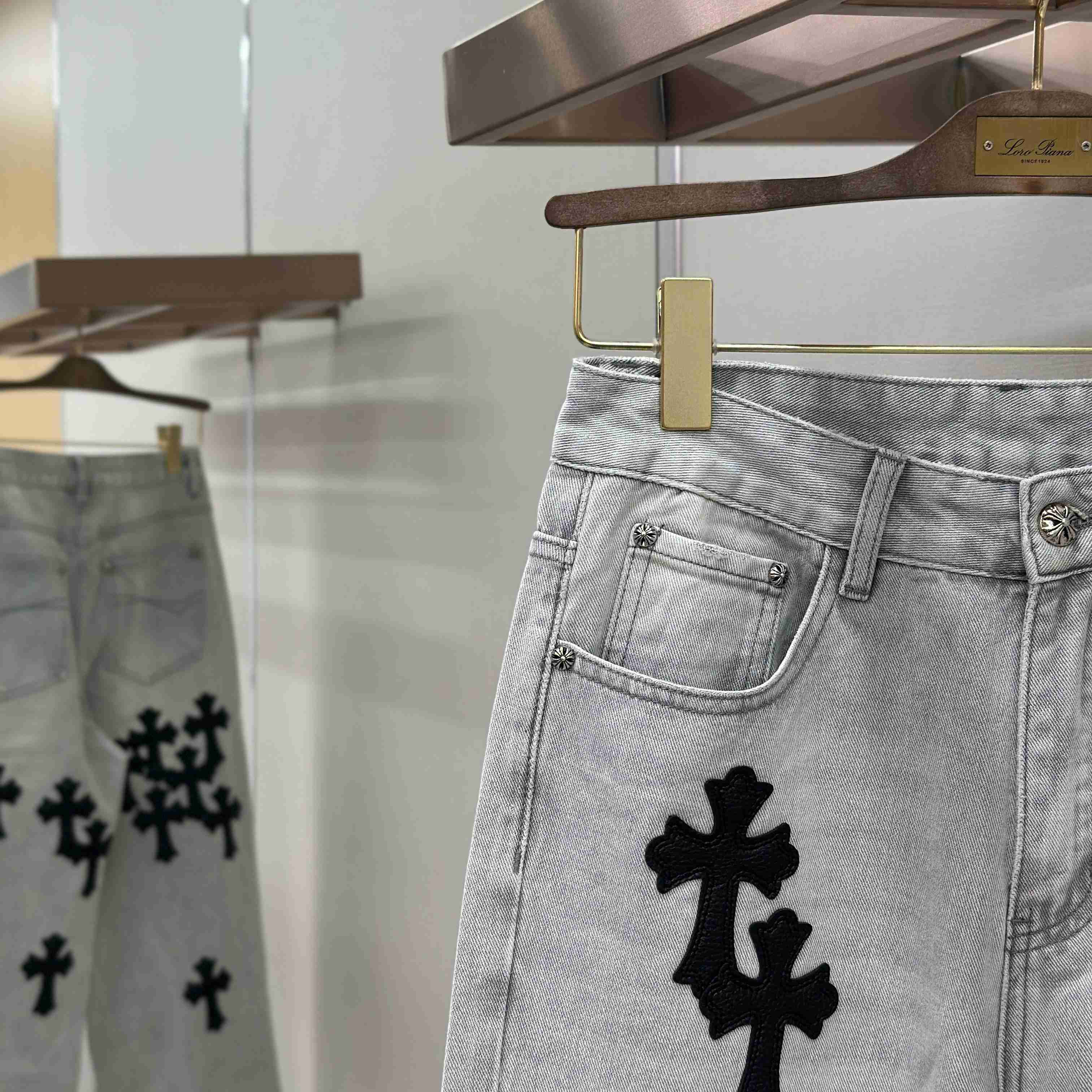Chrome Hearts Jeans - FashionPlug
