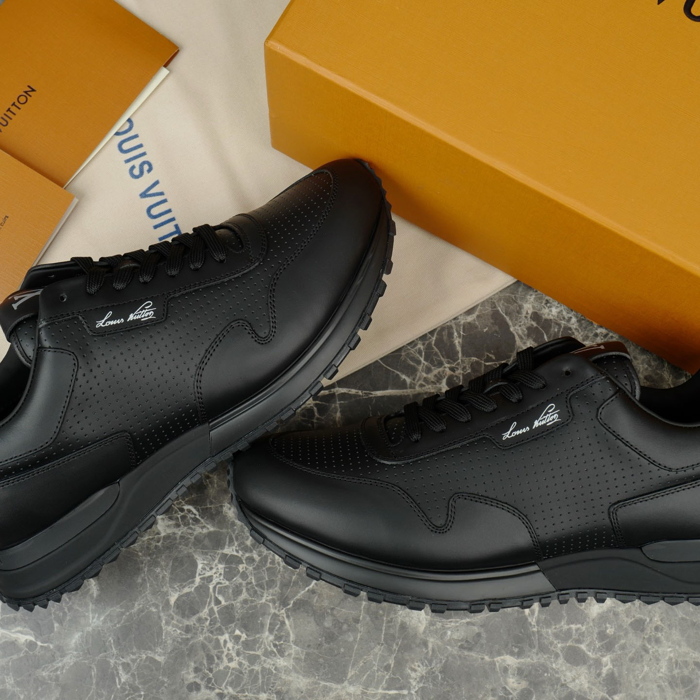 Louis Vuitton Run Away Sneaker   1AKBKM - FashionPlug