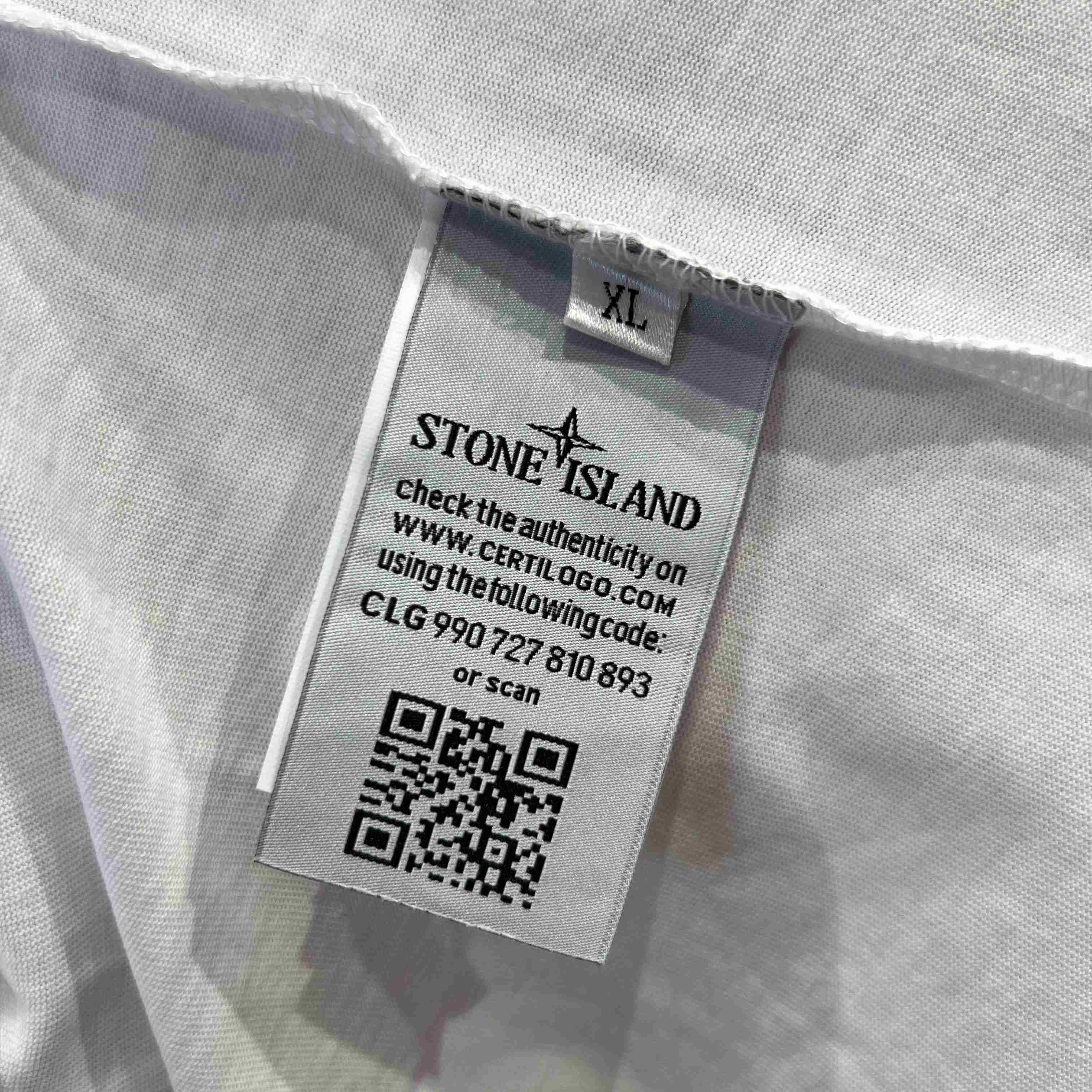 Stone Island Compass-Print Cotton T-shirt - FashionPlug