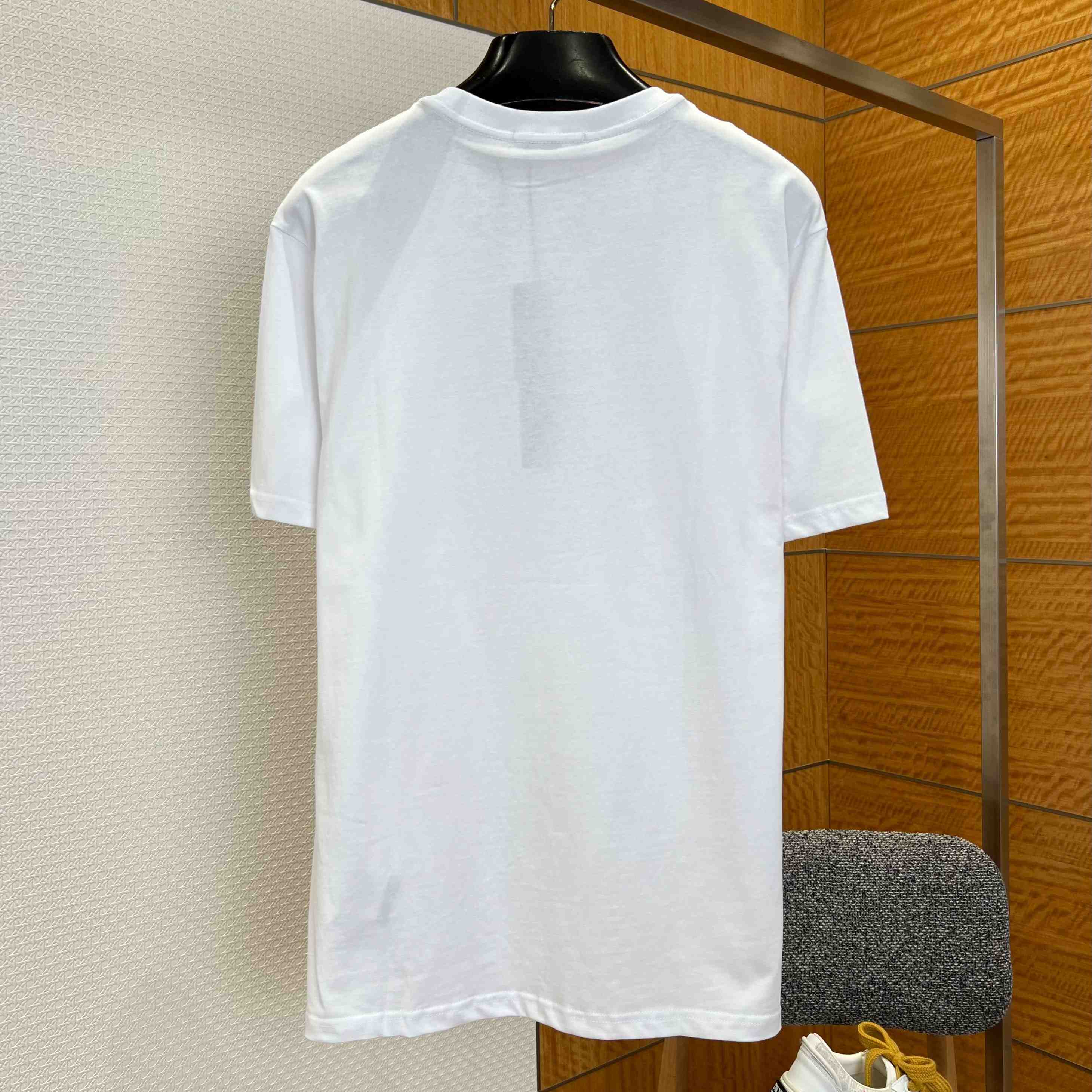 Stone Island Compass-Print Cotton T-shirt - FashionPlug