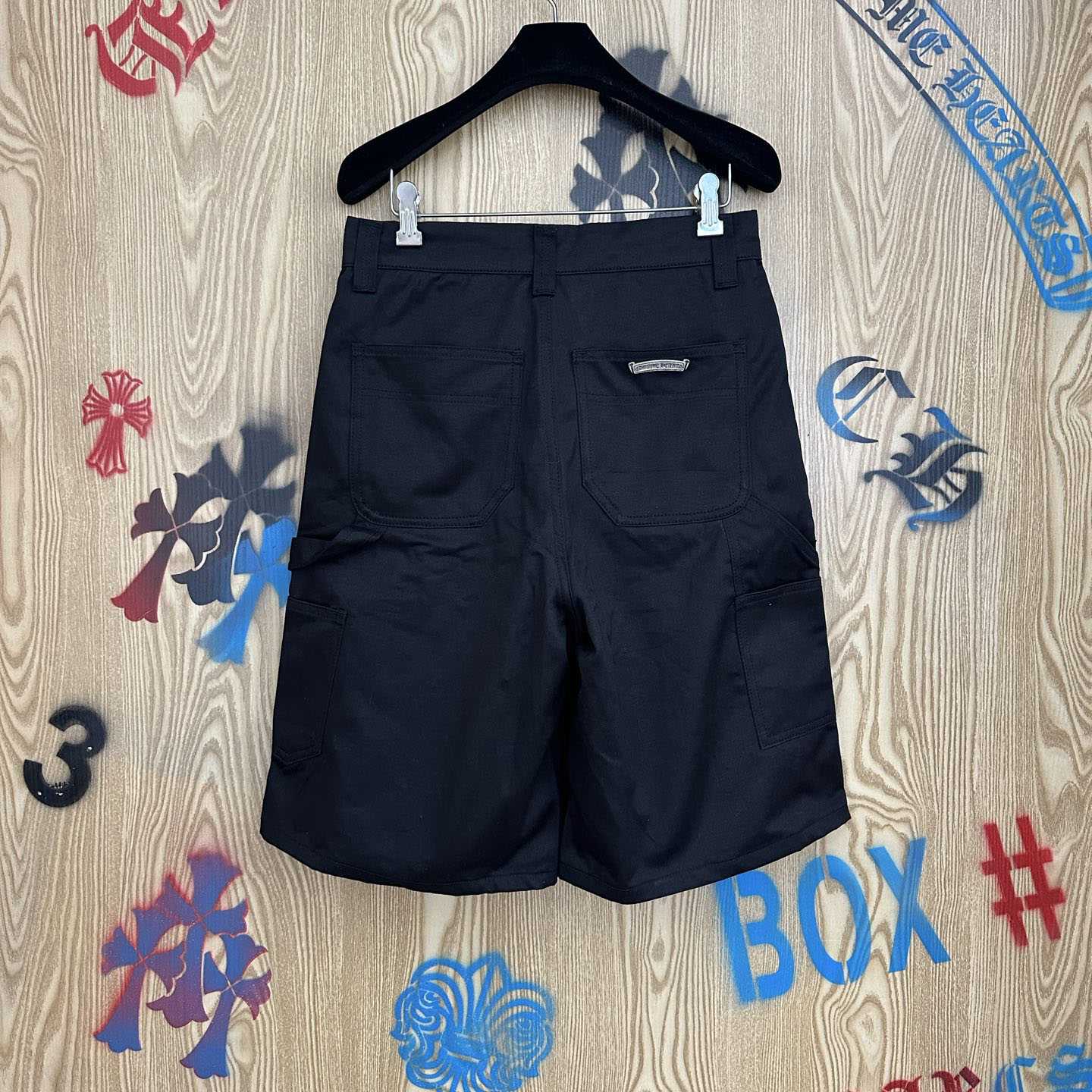 Chrome Hearts Double Knee Carpenter Shorts - FashionPlug