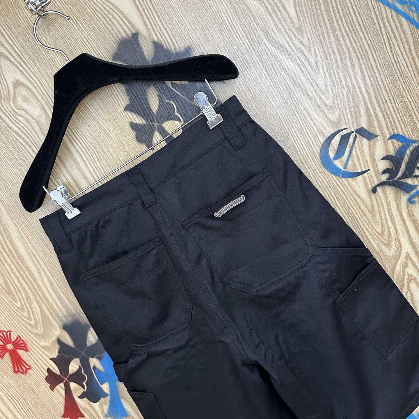 Chrome Hearts Double Knee Carpenter Shorts - FashionPlug