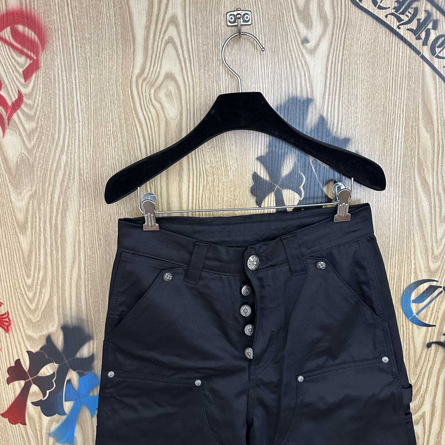 Chrome Hearts Double Knee Carpenter Shorts - FashionPlug