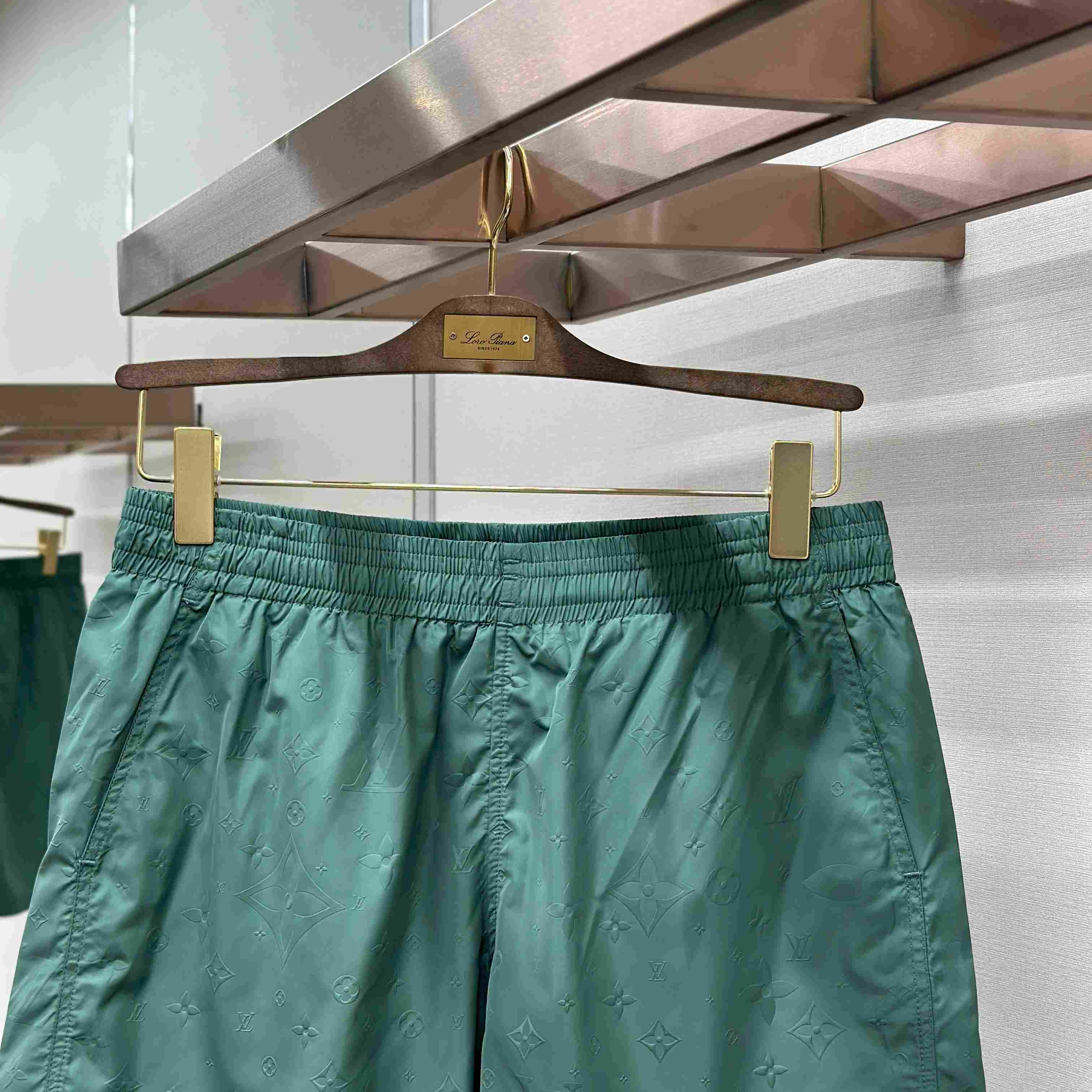 Louis Vuitton Signature Swim Board Shorts  - FashionPlug