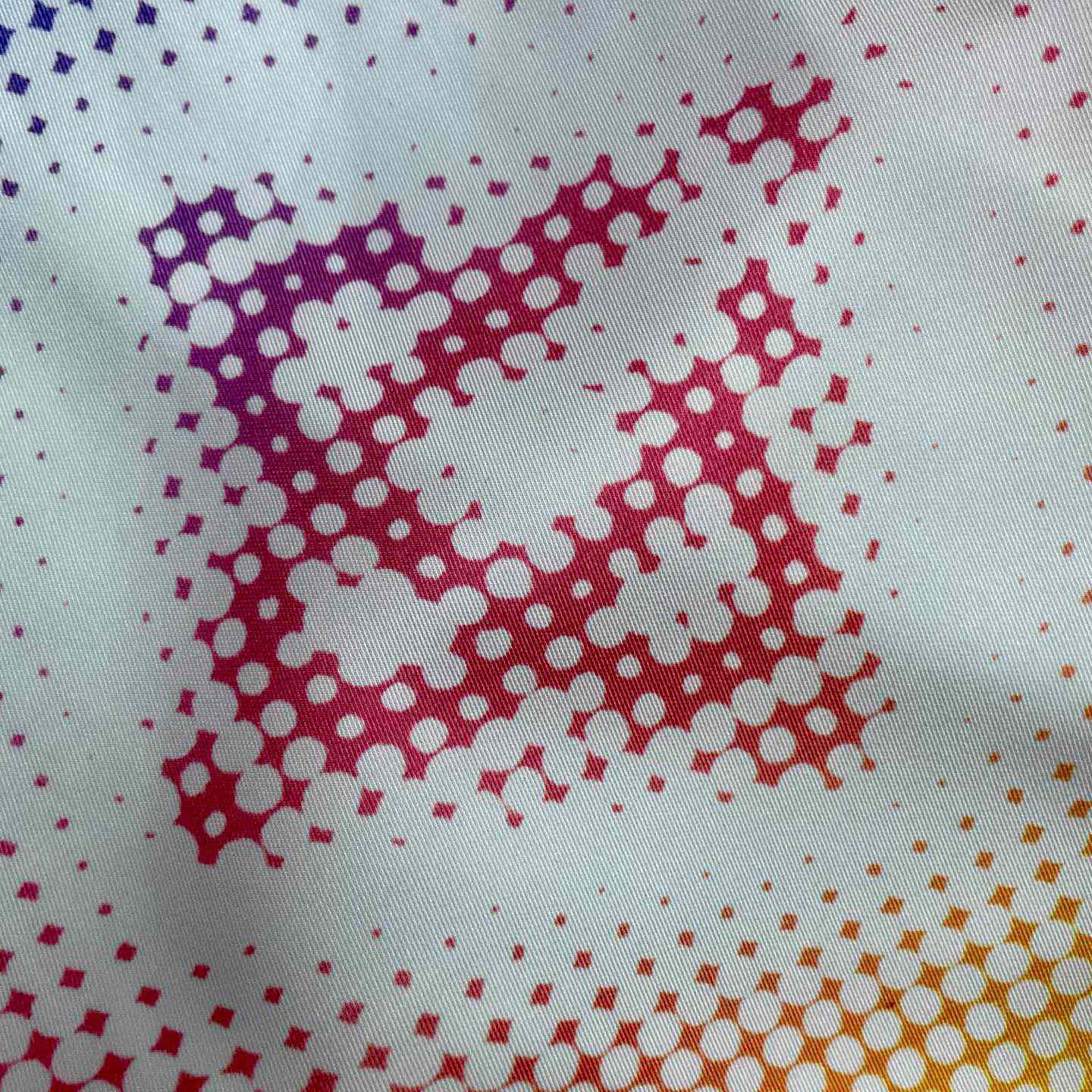 Casablanca Halftone Logo Silk Shorts  CA3578 - FashionPlug
