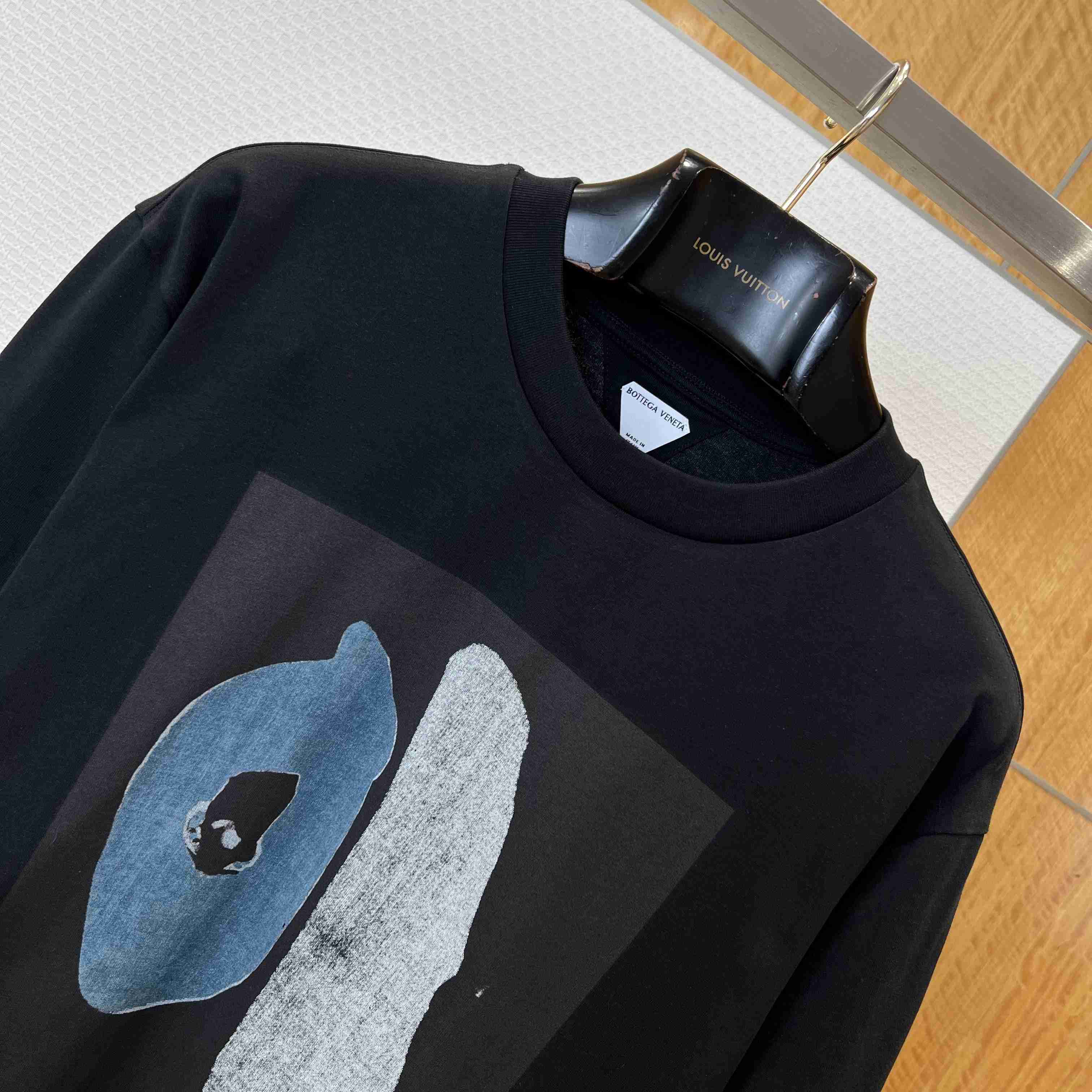 Bottega Veneta Cotton Jersey Printed T-Shirt - FashionPlug