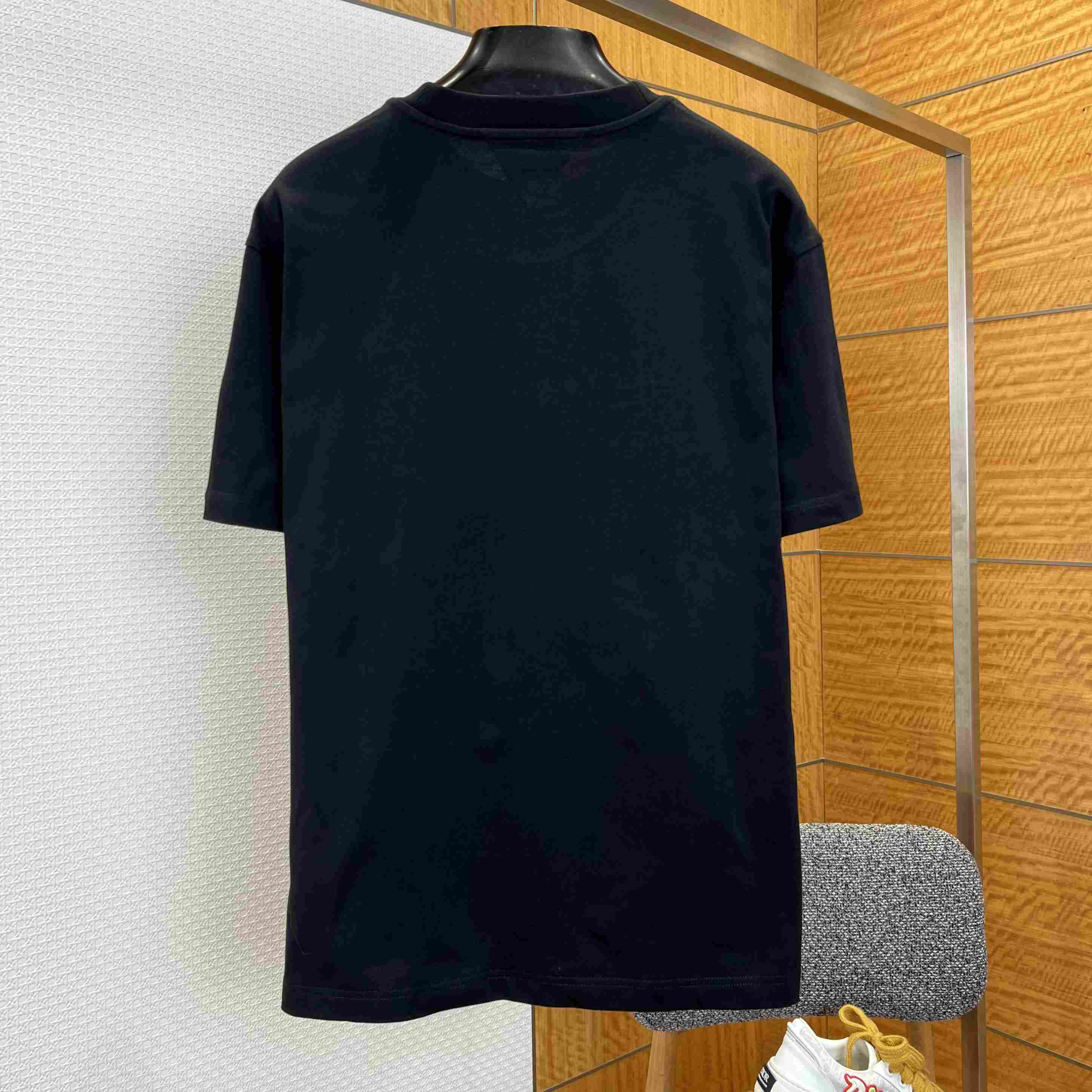 Bottega Veneta Cotton Jersey Printed T-Shirt - FashionPlug
