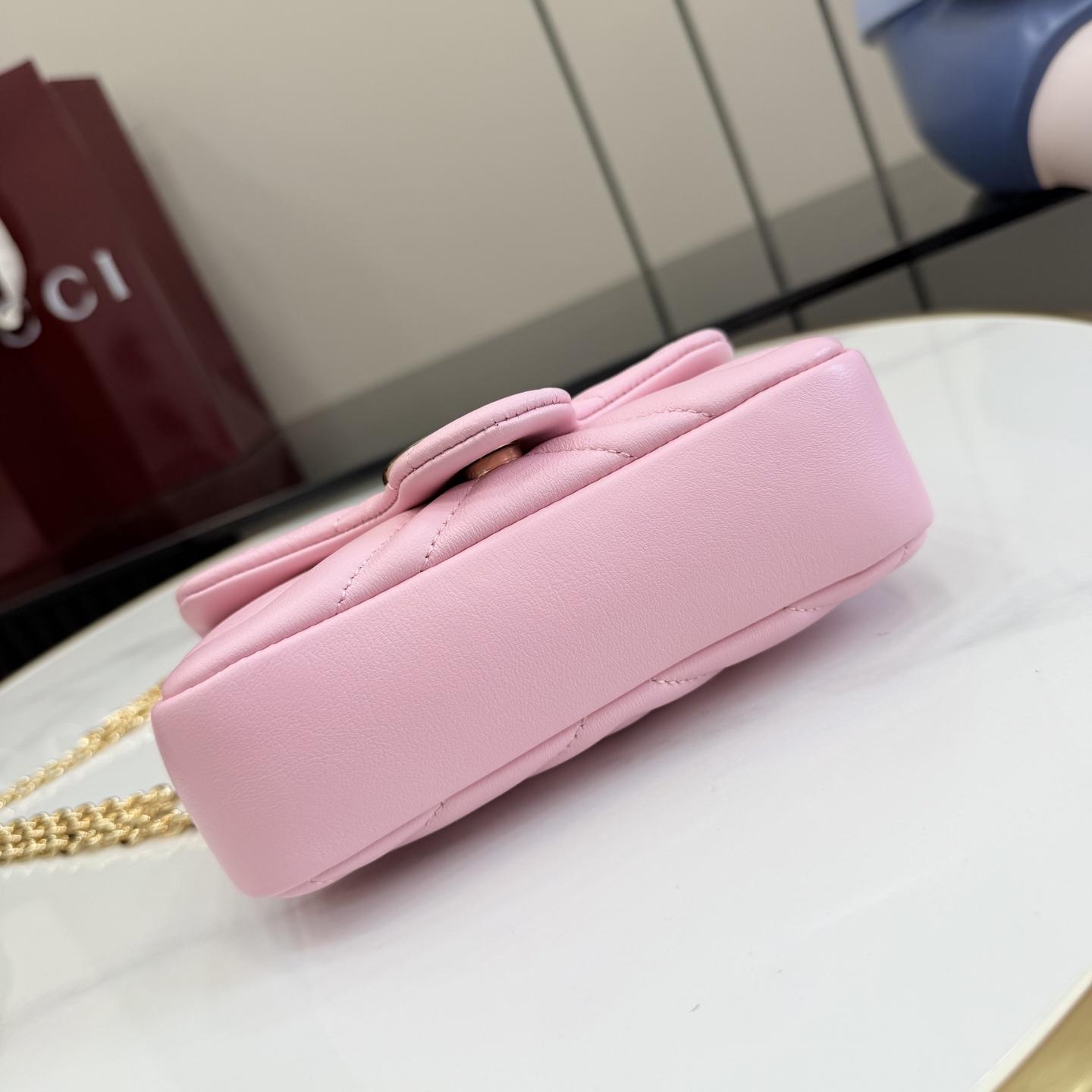 Gucci GG Marmont Mini Shoulder Bag - FashionPlug