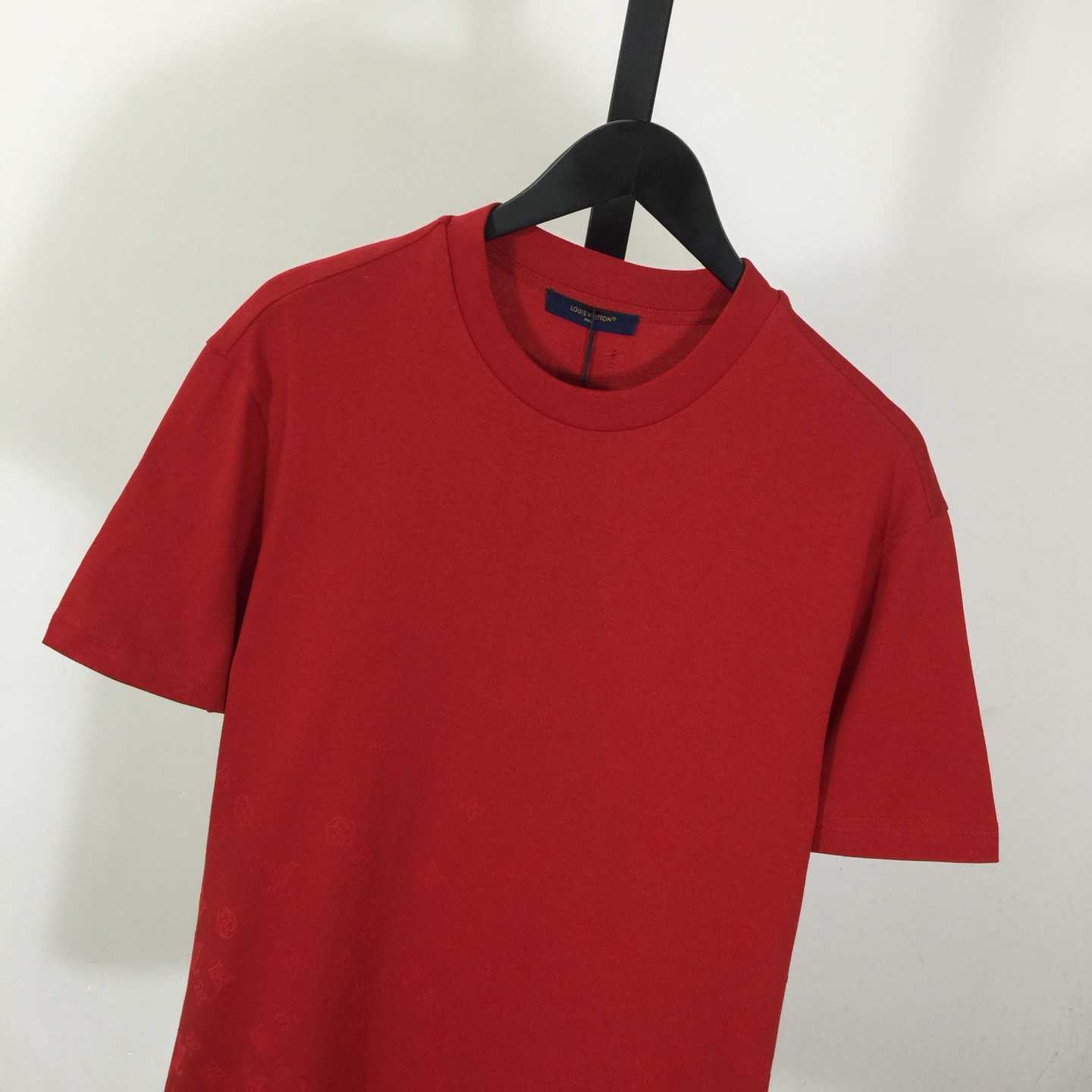 Louis Vuitton Flock Print Monogram Gradient T-Shirt   1AK7LV - FashionPlug