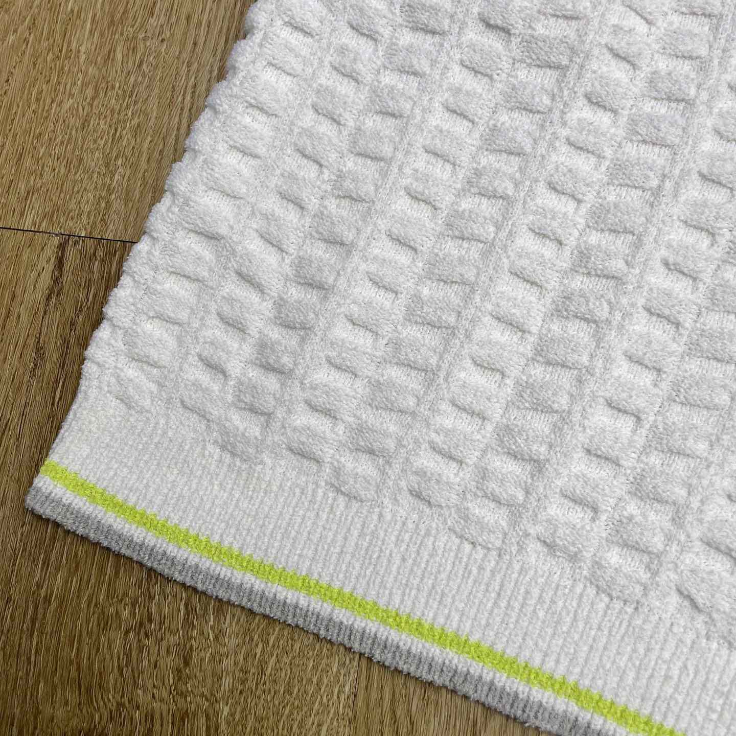 Casablanca Tennis Boucle Shorts In White Z6044 - FashionPlug