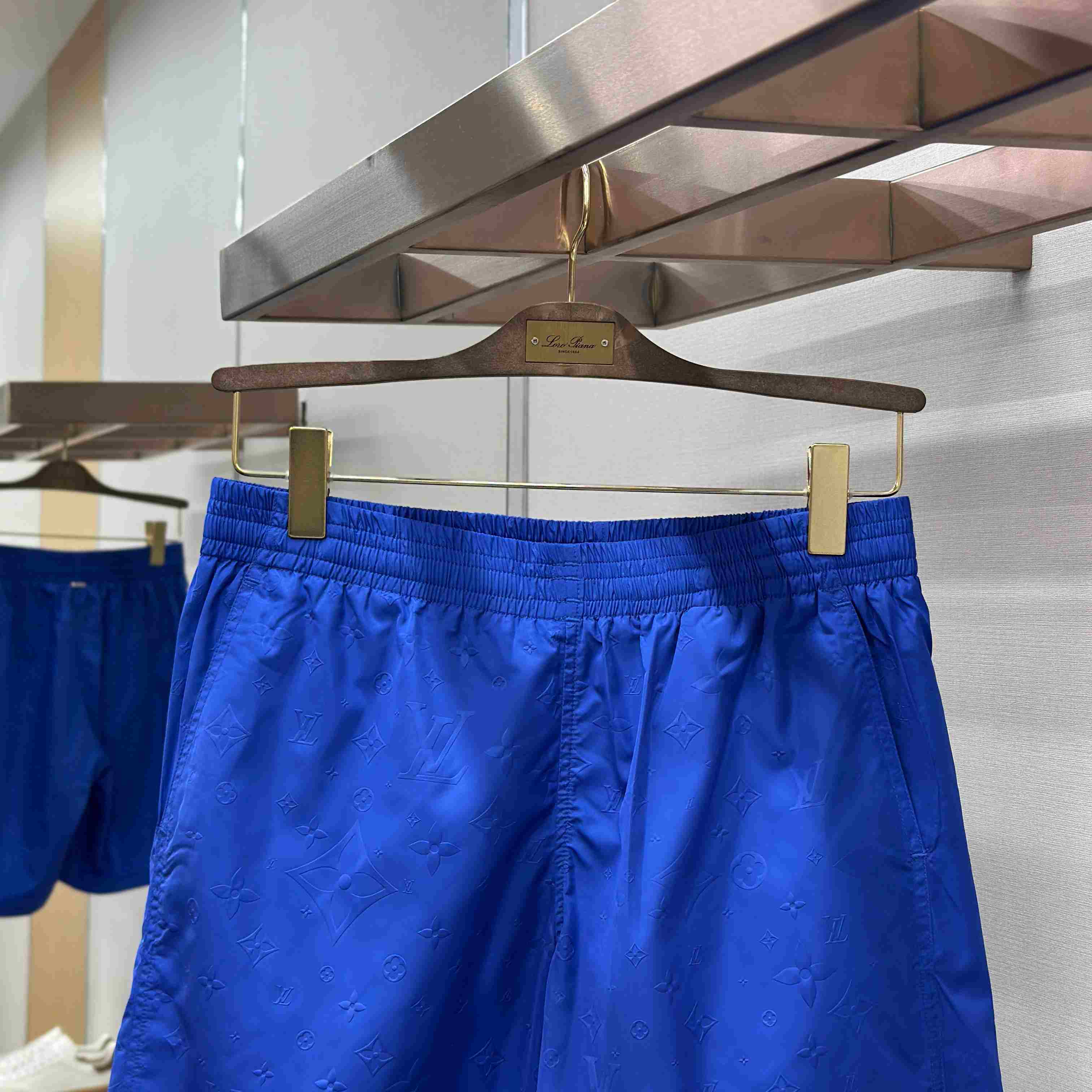 Louis Vuitton Signature Swim Board Shorts  - FashionPlug