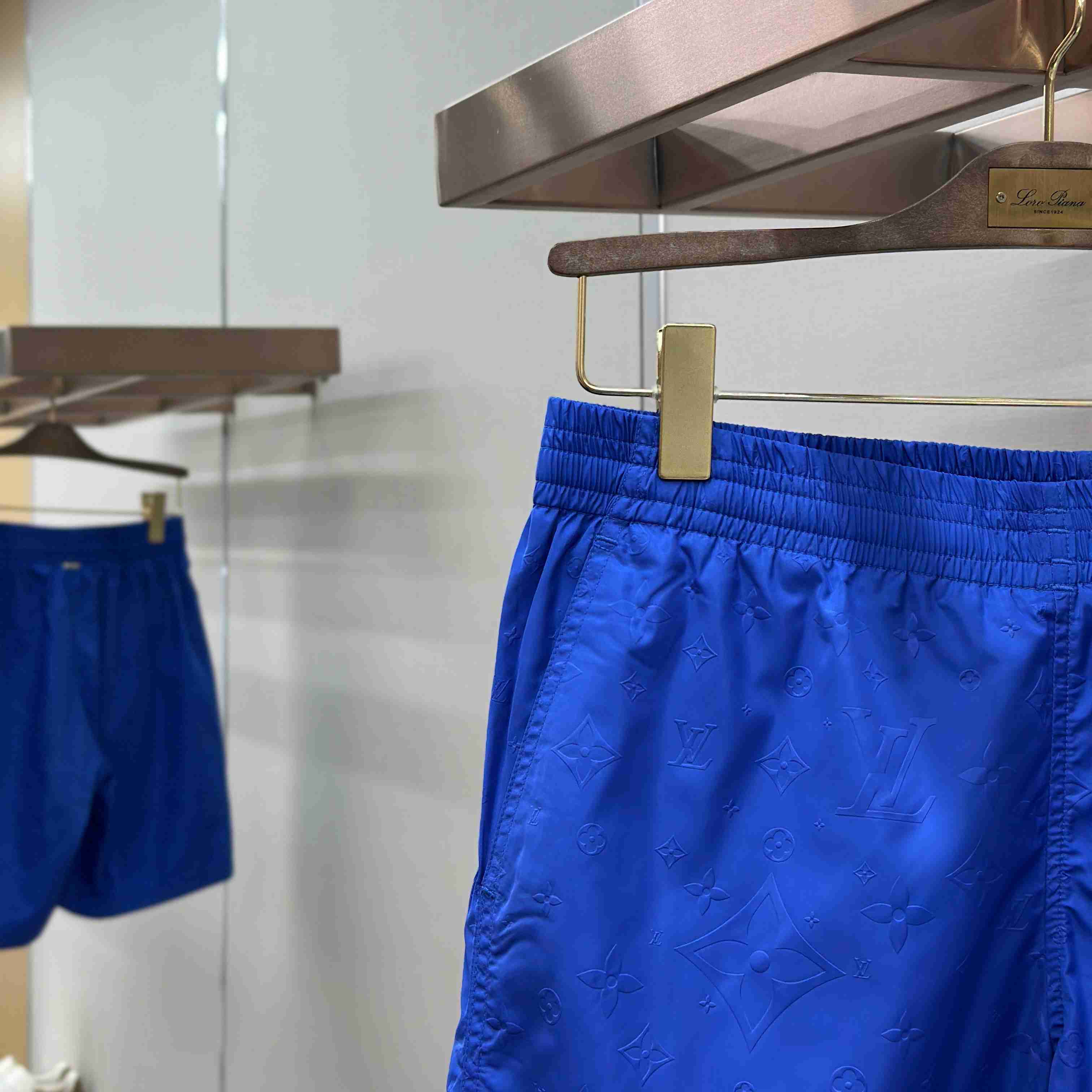Louis Vuitton Signature Swim Board Shorts  - FashionPlug