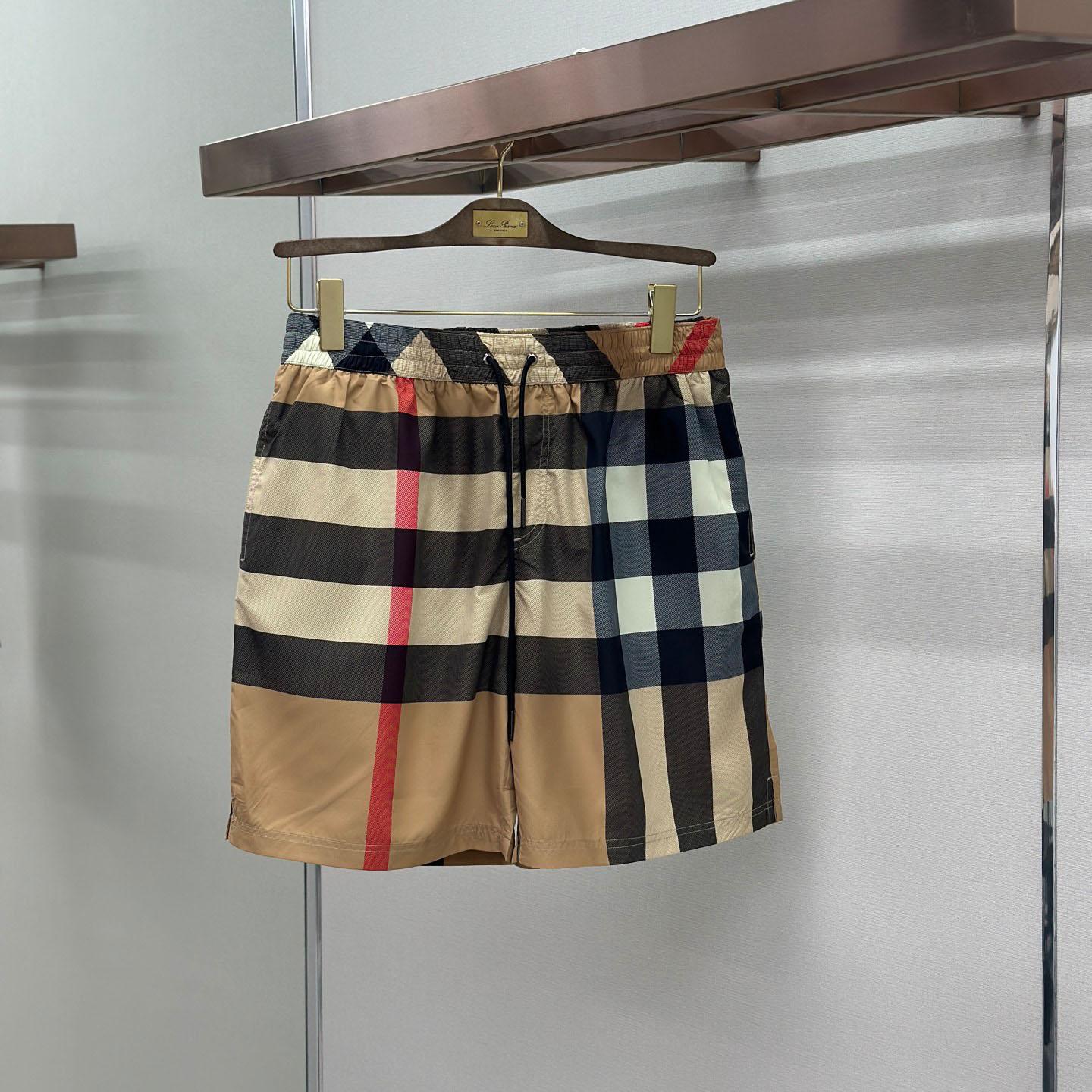 Burberry Check Swim Shorts 'Archive Beige' - FashionPlug