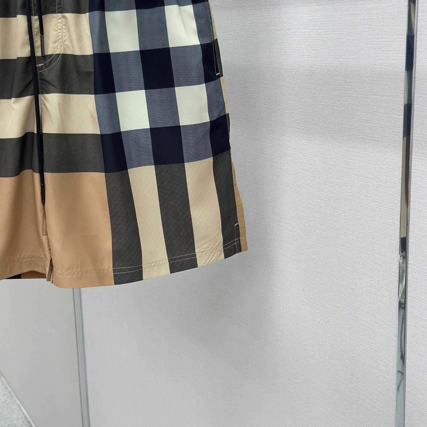 Burberry Check Swim Shorts 'Archive Beige' - FashionPlug