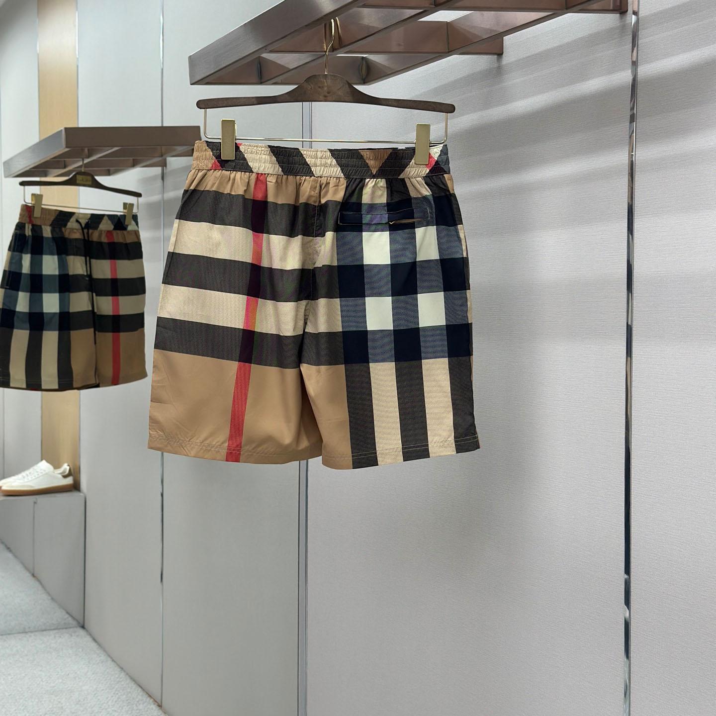 Burberry Check Swim Shorts 'Archive Beige' - FashionPlug