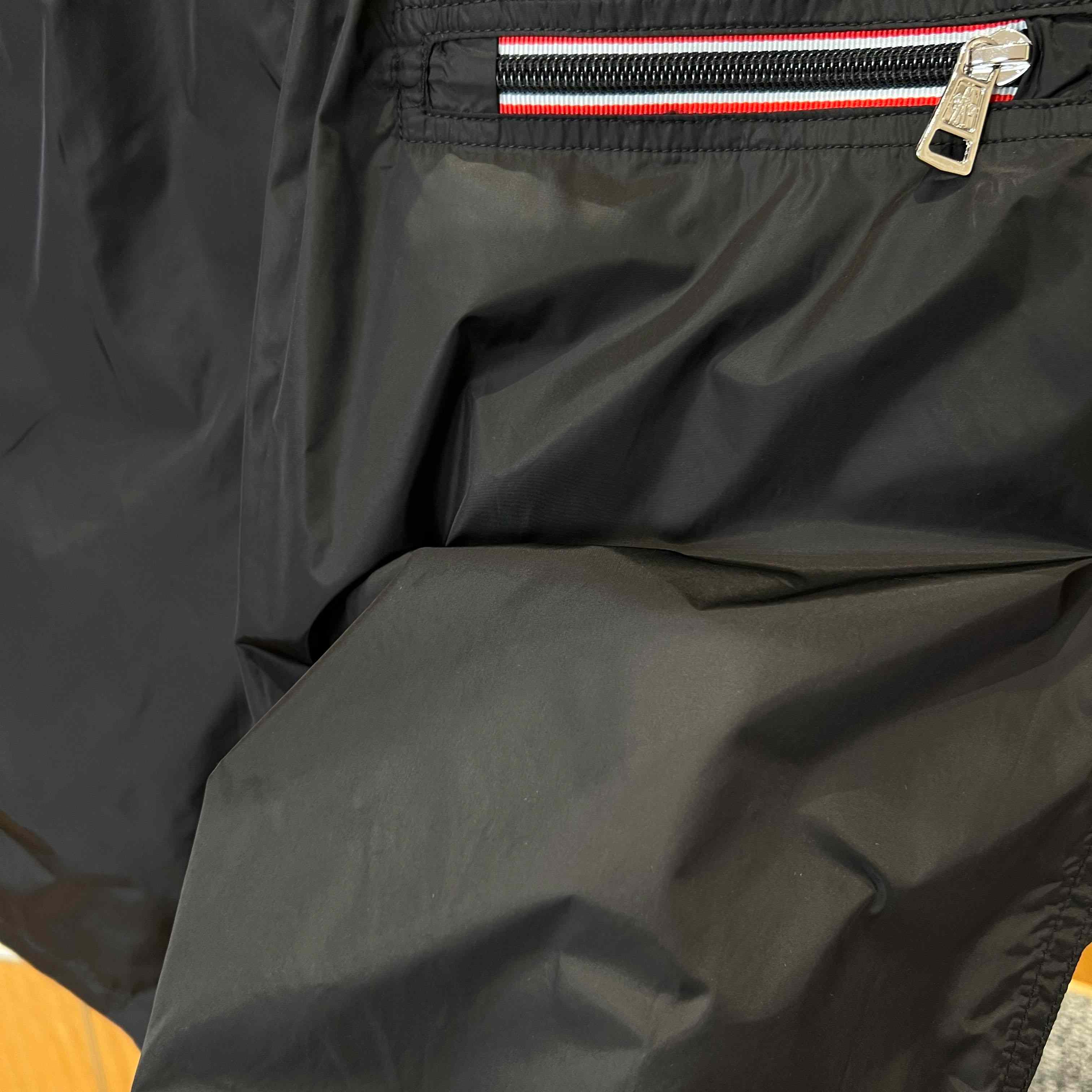 Moncler Logo-Patch Swim Shorts - FashionPlug