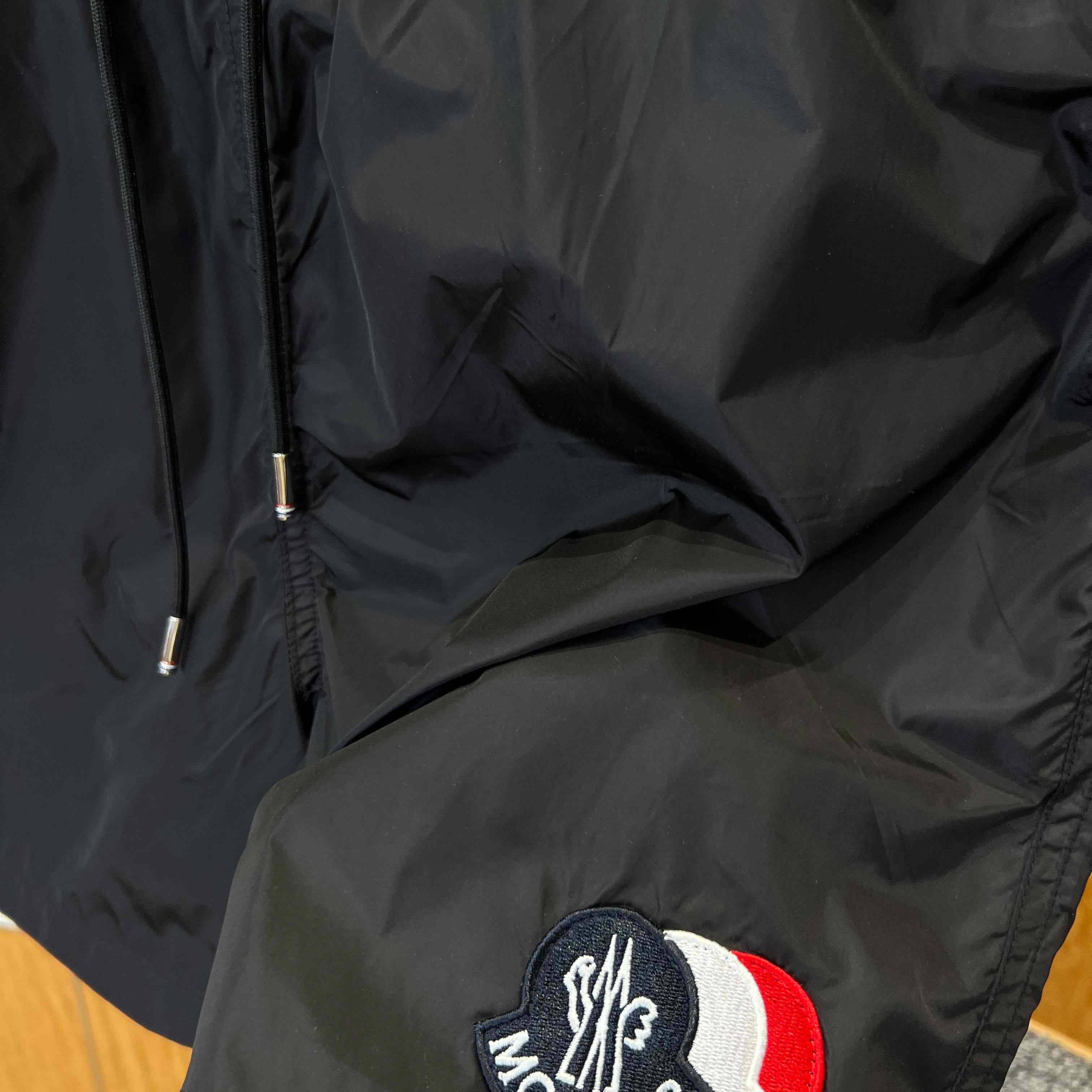 Moncler Logo-Patch Swim Shorts - FashionPlug