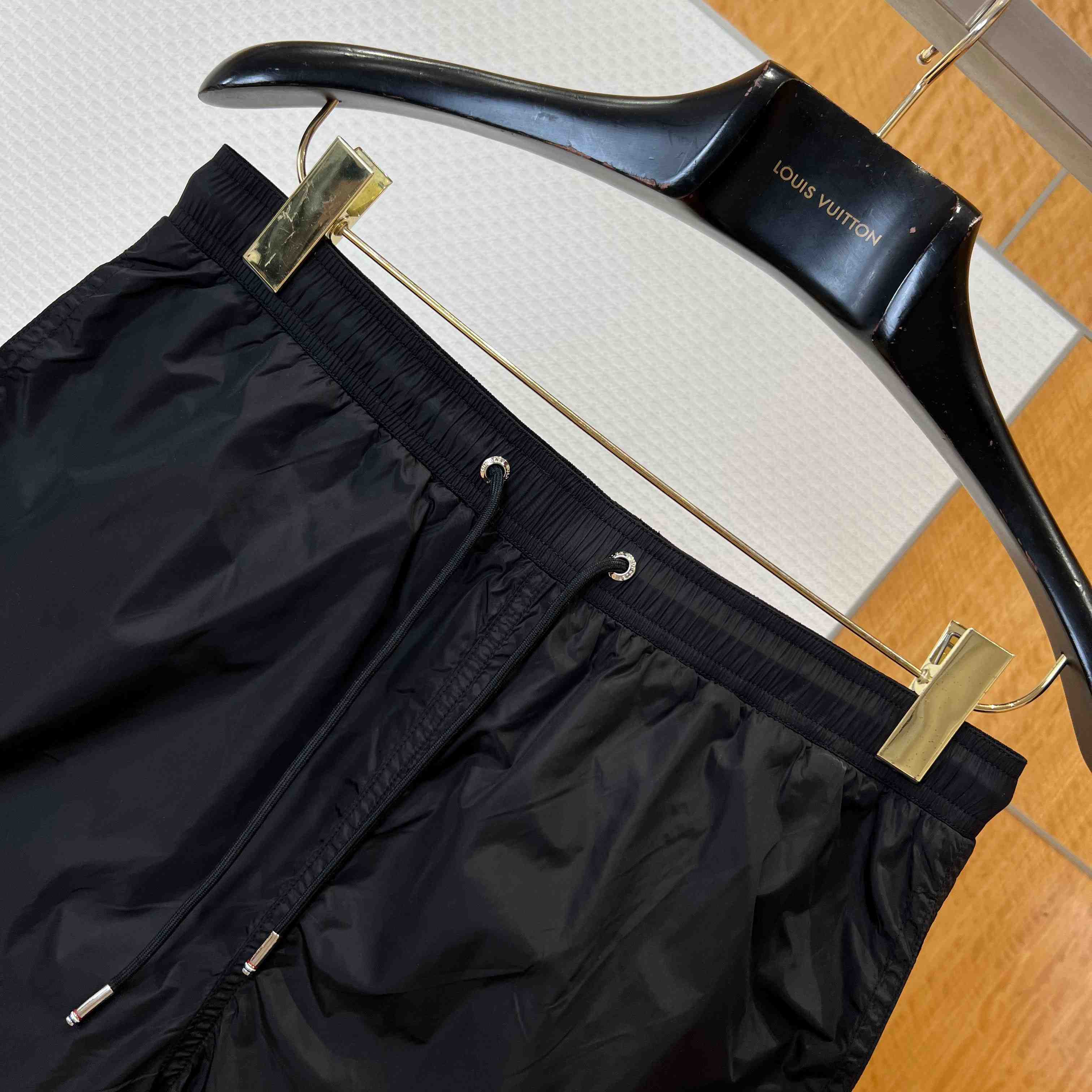 Moncler Logo-Patch Swim Shorts - FashionPlug