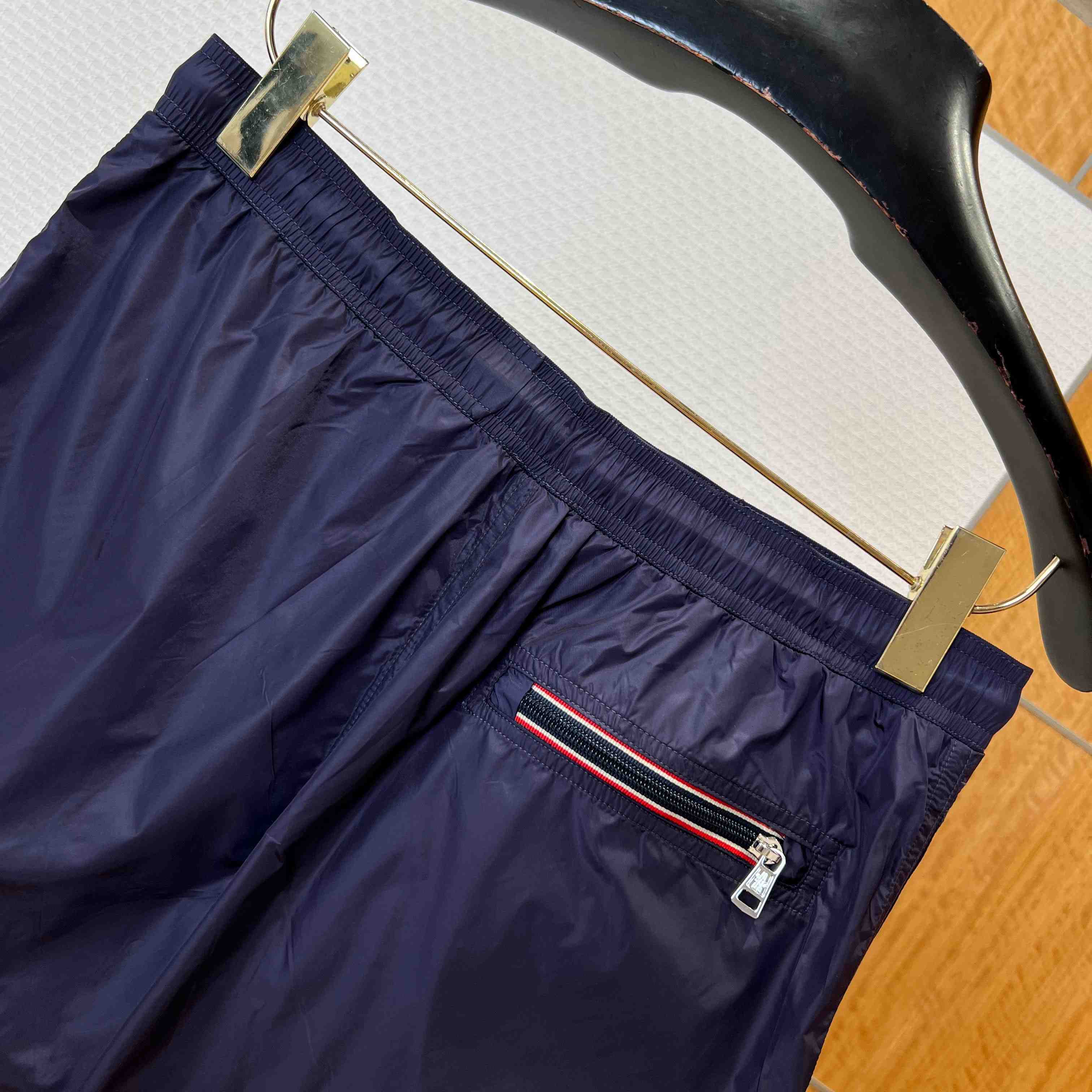 Moncler Logo-Patch Swim Shorts - FashionPlug