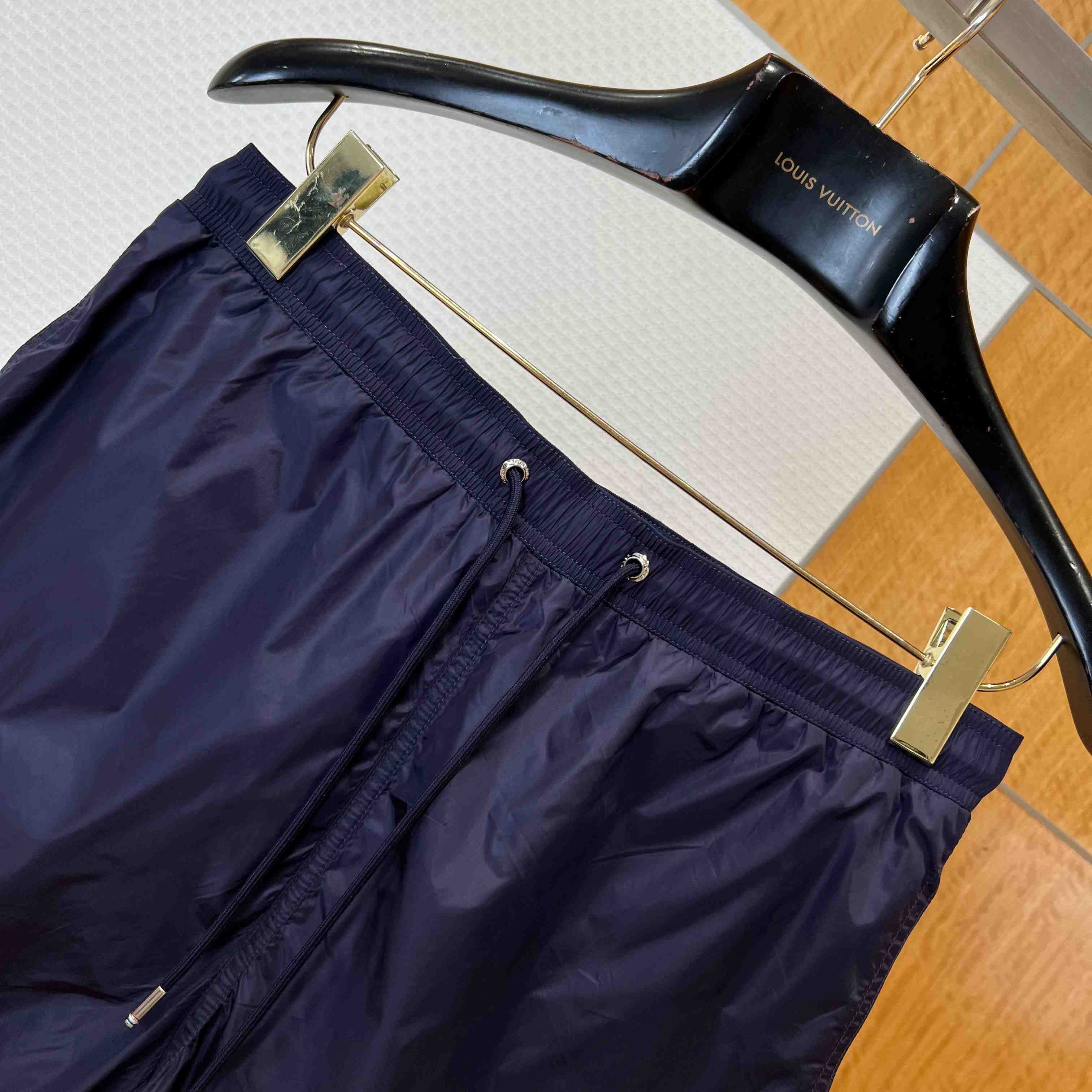 Moncler Logo-Patch Swim Shorts - FashionPlug