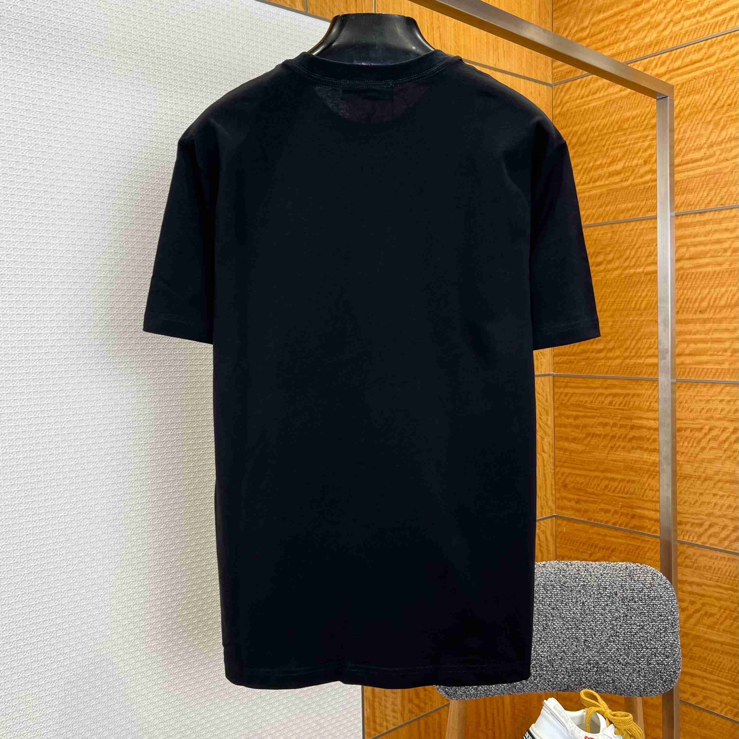 Stone Island Compass-Print Cotton T-shirt - FashionPlug