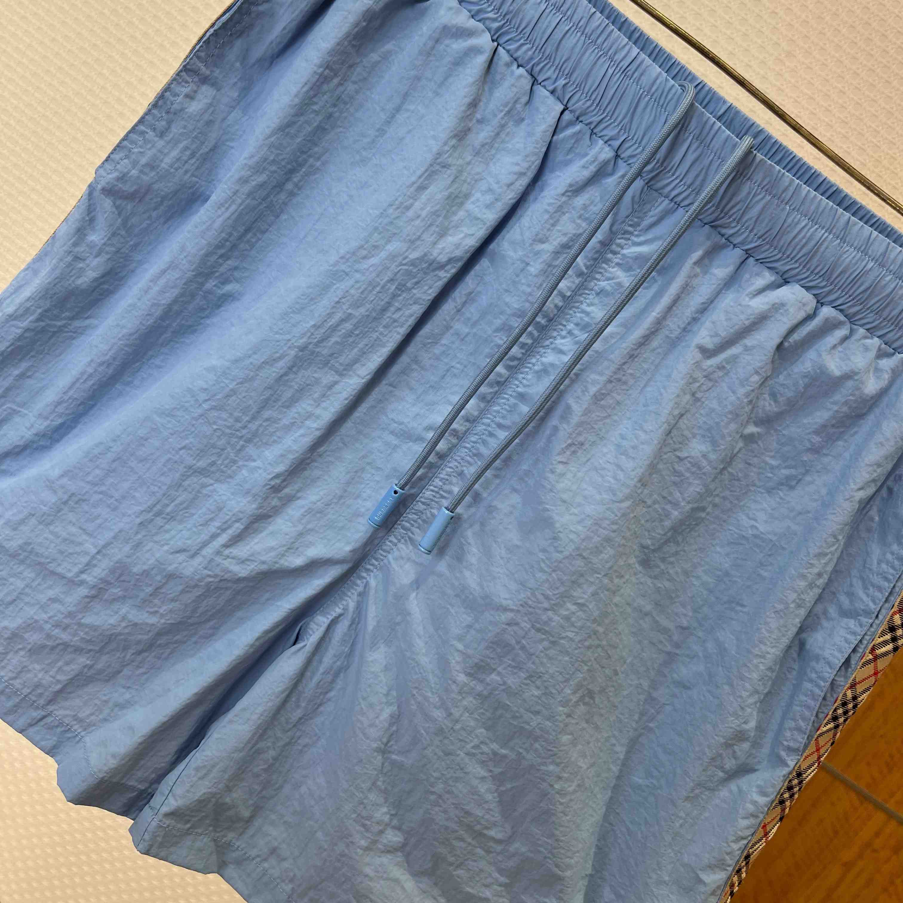 Burberry Check Trim Swim Shorts - FashionPlug