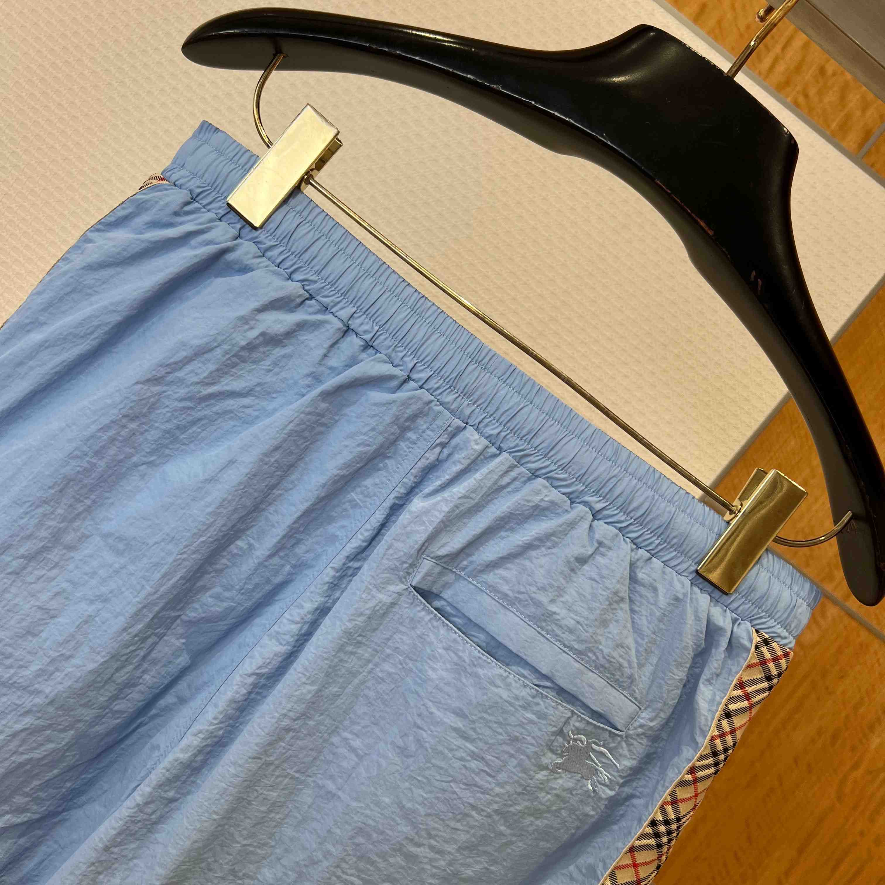 Burberry Check Trim Swim Shorts - FashionPlug