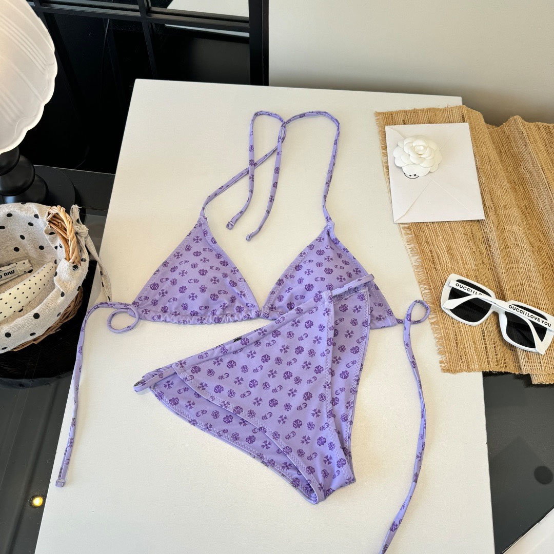 Chrome Heart  Two-piece Swimsuit - FashionPlug