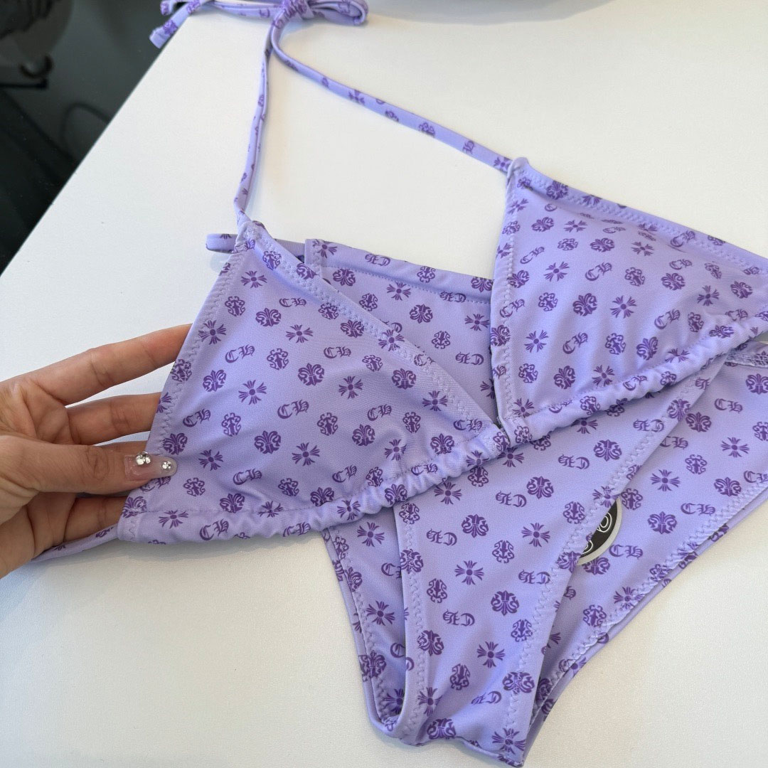 Chrome Heart  Two-piece Swimsuit - FashionPlug